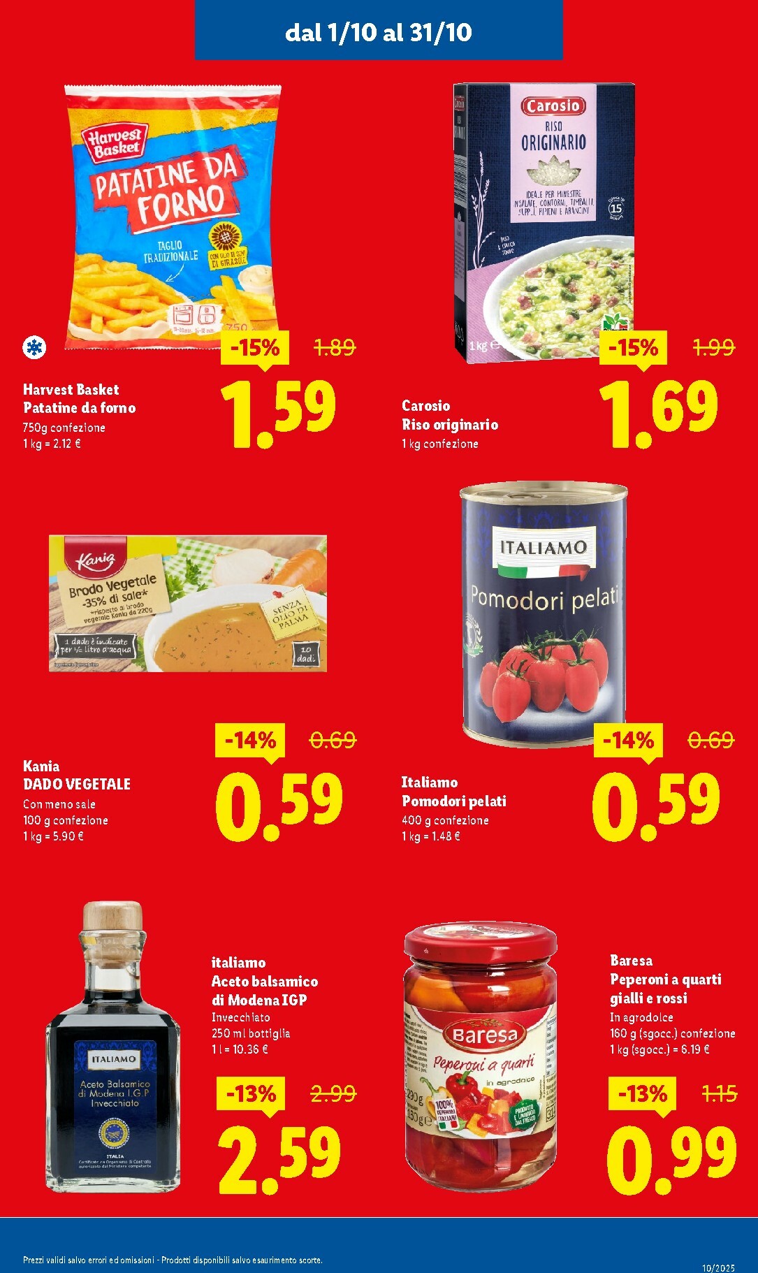 lidl - Volantino Lidl - Ribassi di Ottobre valido dal 01/10 al 31/10 - page: 7