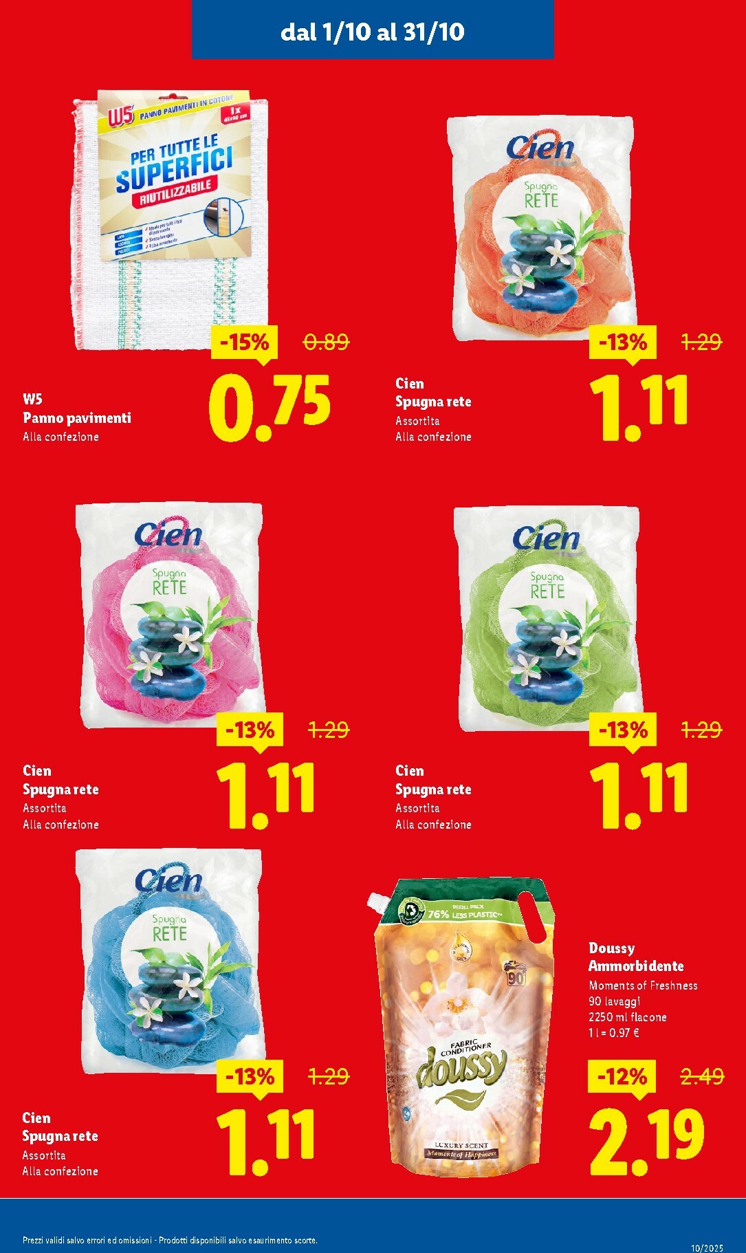 lidl - Volantino Lidl - Ribassi di Ottobre valido dal 01/10 al 31/10 - page: 15