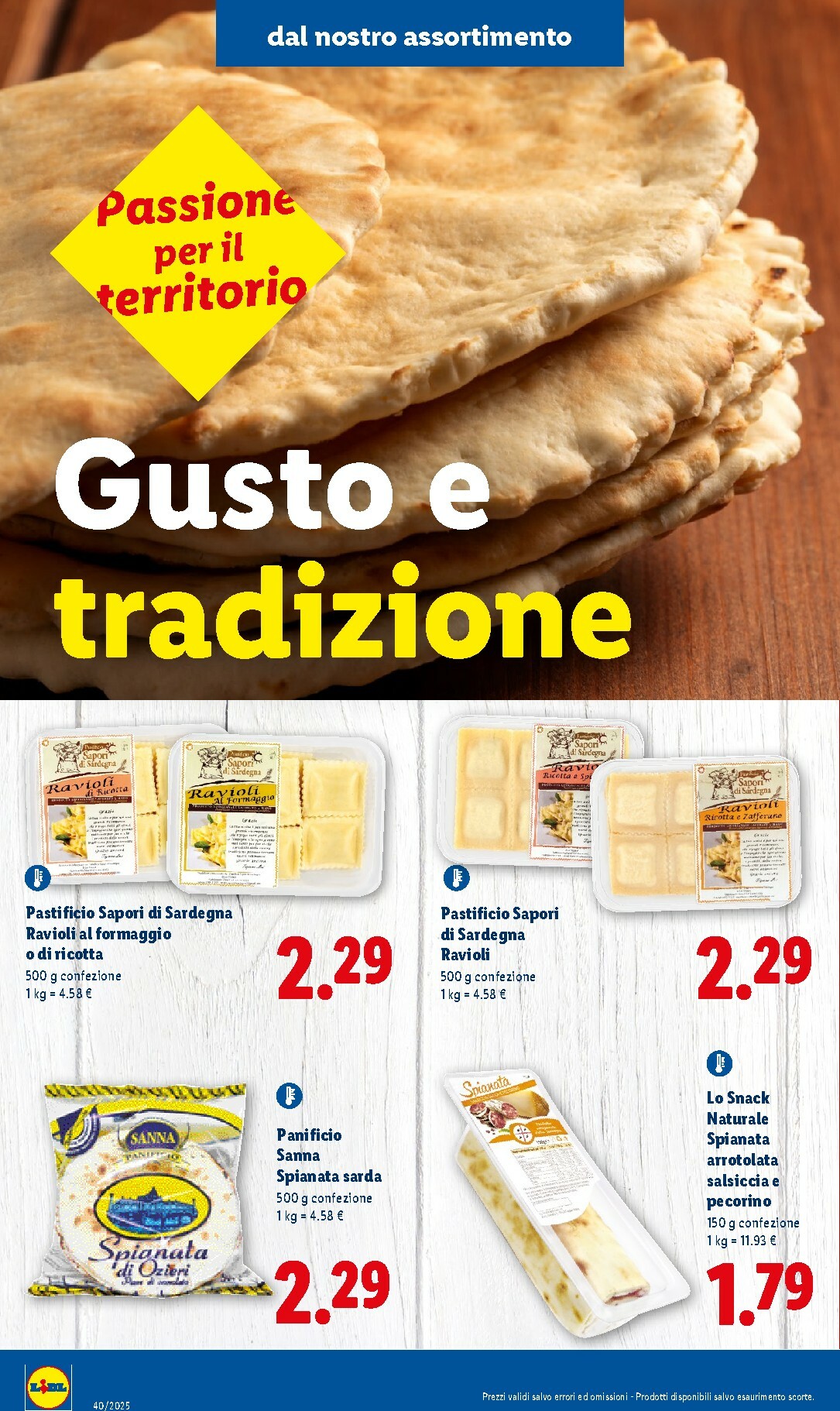 lidl - Volantino Lidl - Sapori della Sardegna valido dal 29/09 al 05/10 - page: 6