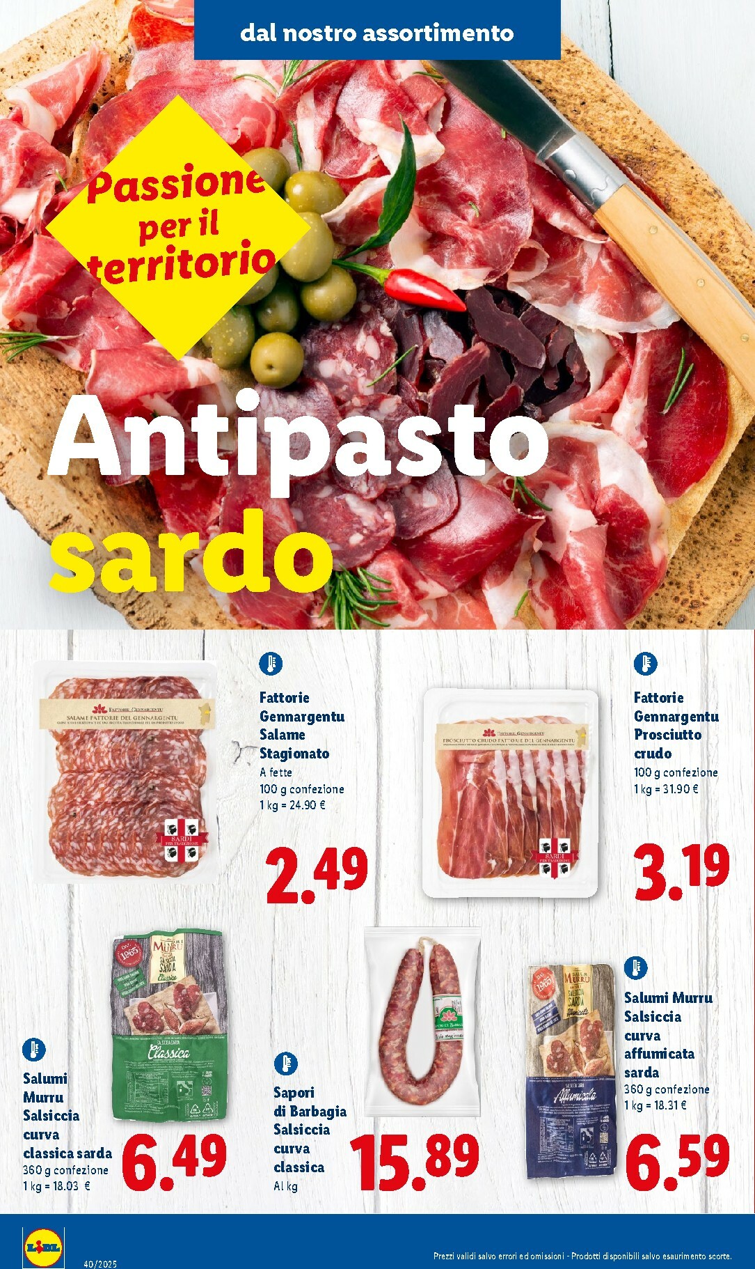 lidl - Volantino Lidl - Sapori della Sardegna valido dal 29/09 al 05/10 - page: 2