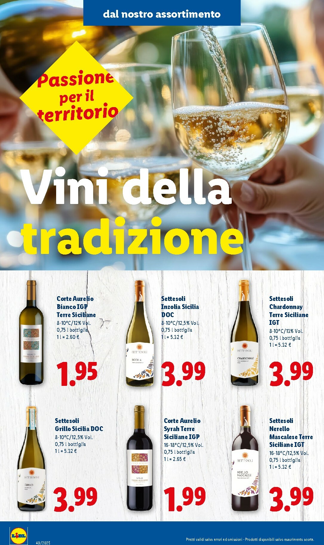 lidl - Volantino Lidl - Sapori della Sicilia valido dal 29/09 al 05/10 - page: 8