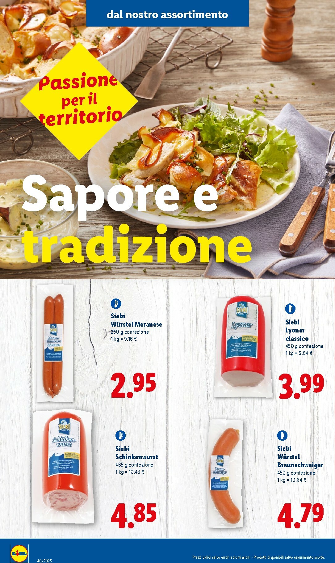 lidl - Volantino Lidl - Sapori del Trentino Alto-Adige valido dal 29/09 al 05/10 - page: 4