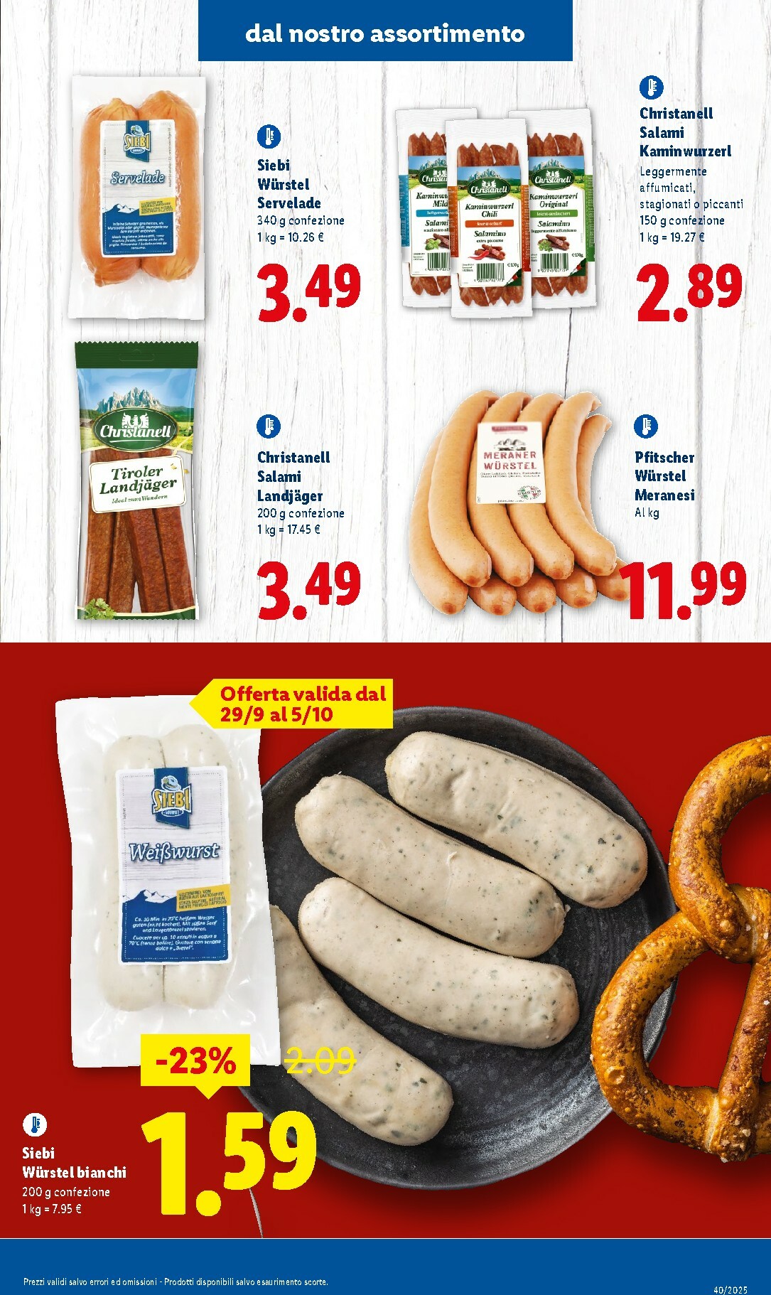 lidl - Volantino Lidl - Sapori del Trentino Alto-Adige valido dal 29/09 al 05/10 - page: 3