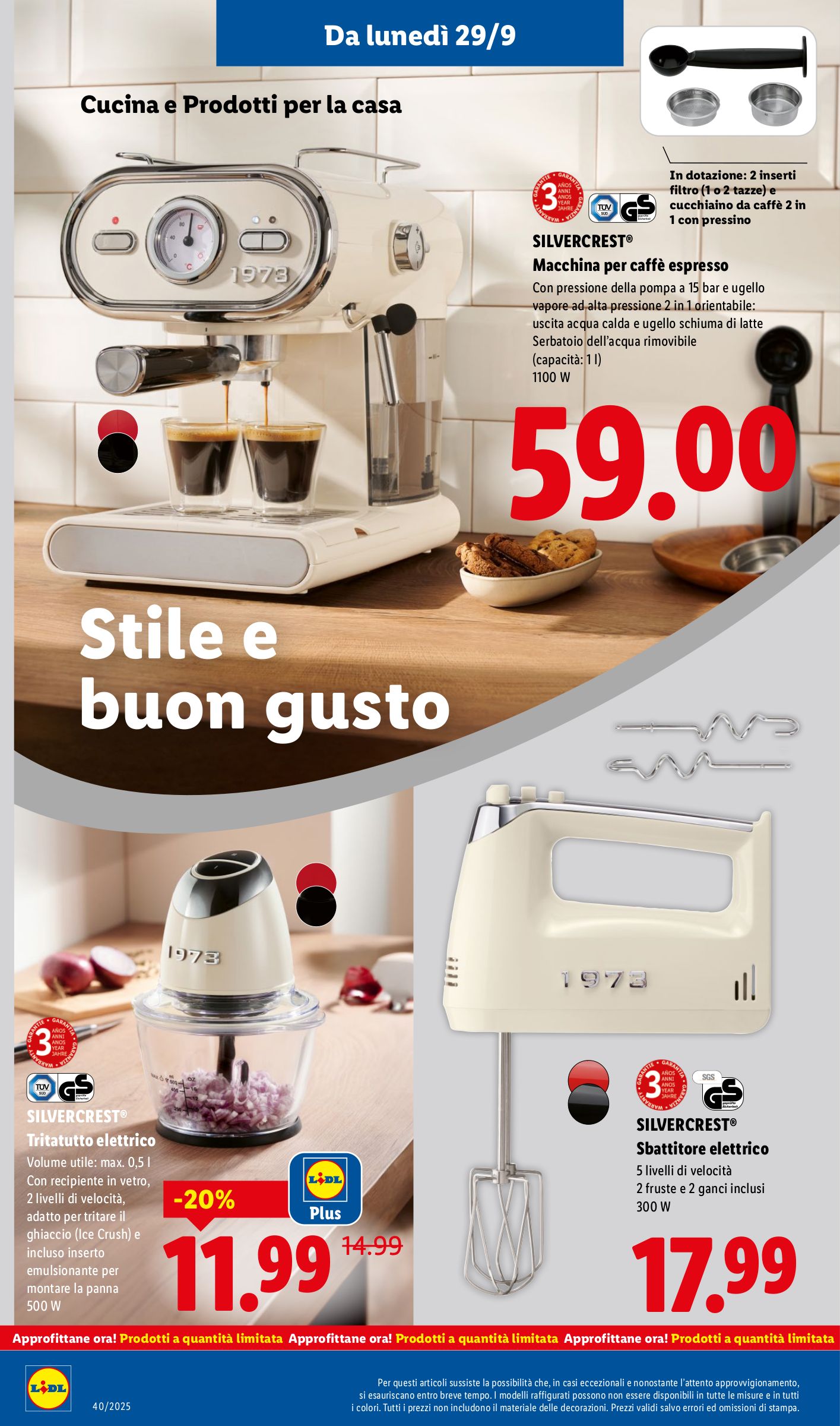 lidl - Volantino Lidl valido dal 29/09 al 05/10 - page: 36 lidl - Volantino Lidl valido dal 29/09 al 05/10 - page: 36