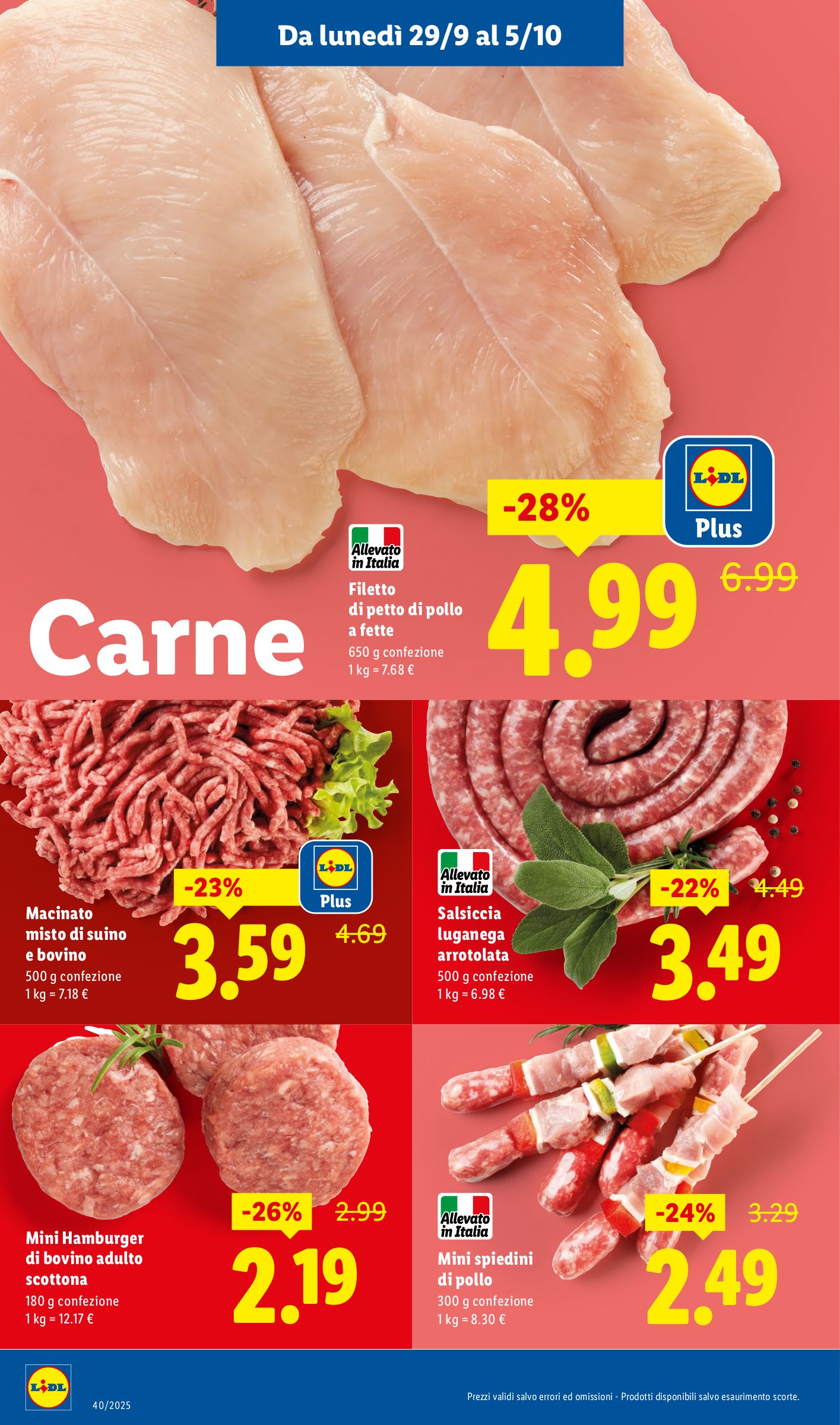 lidl - Volantino Lidl valido dal 29/09 al 05/10 - page: 4 lidl - Volantino Lidl valido dal 29/09 al 05/10 - page: 4