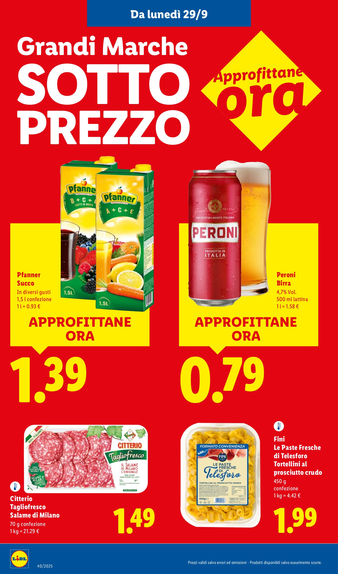 lidl - Volantino Lidl valido dal 29/09 al 05/10 - page: 8 lidl - Volantino Lidl valido dal 29/09 al 05/10 - page: 8