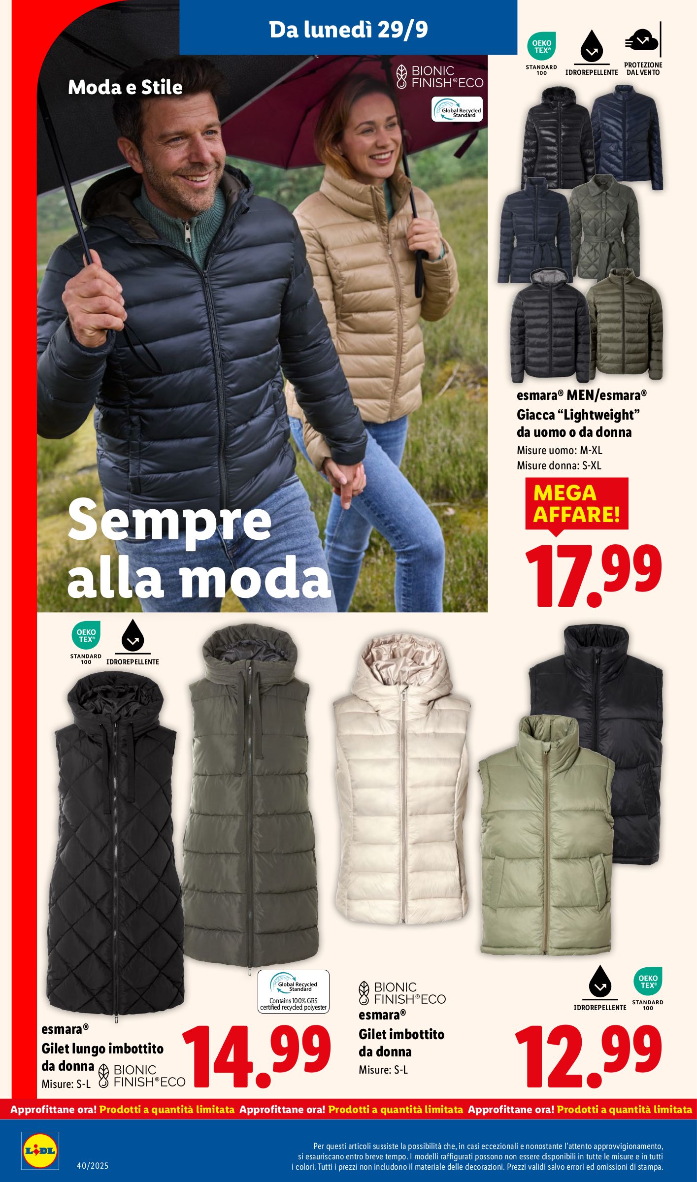 lidl - Volantino Lidl valido dal 29/09 al 05/10 - page: 32 lidl - Volantino Lidl valido dal 29/09 al 05/10 - page: 32