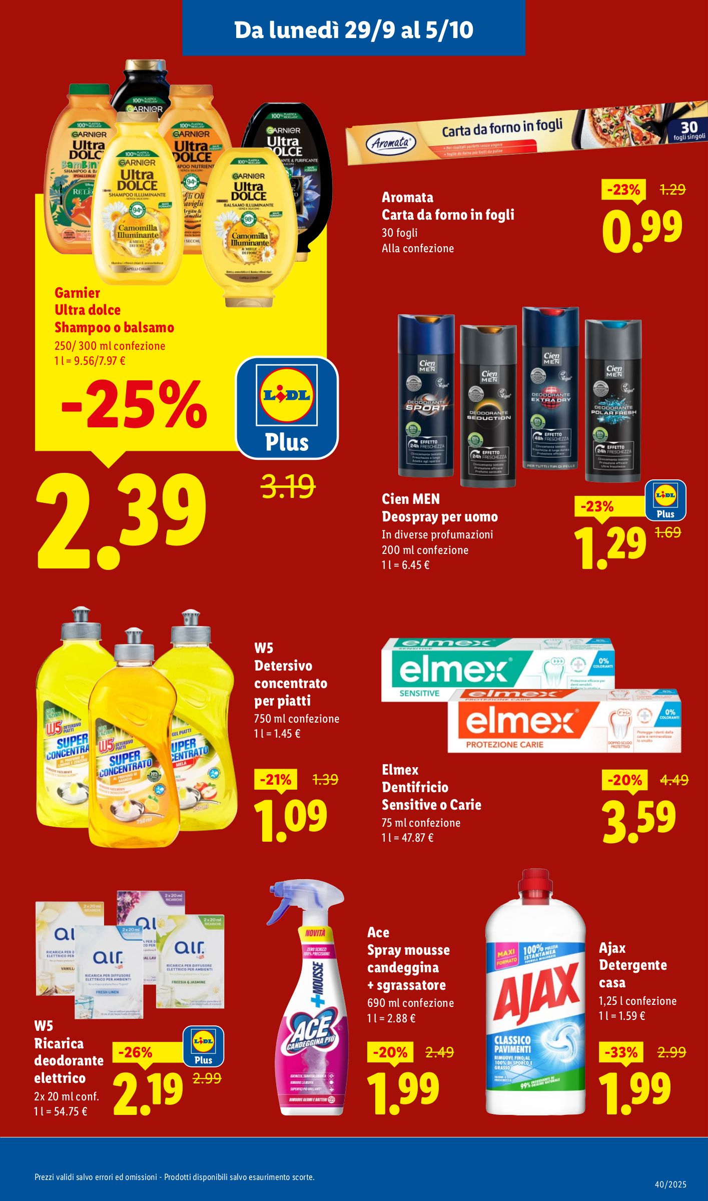 lidl - Volantino Lidl valido dal 29/09 al 05/10 - page: 17 lidl - Volantino Lidl valido dal 29/09 al 05/10 - page: 17