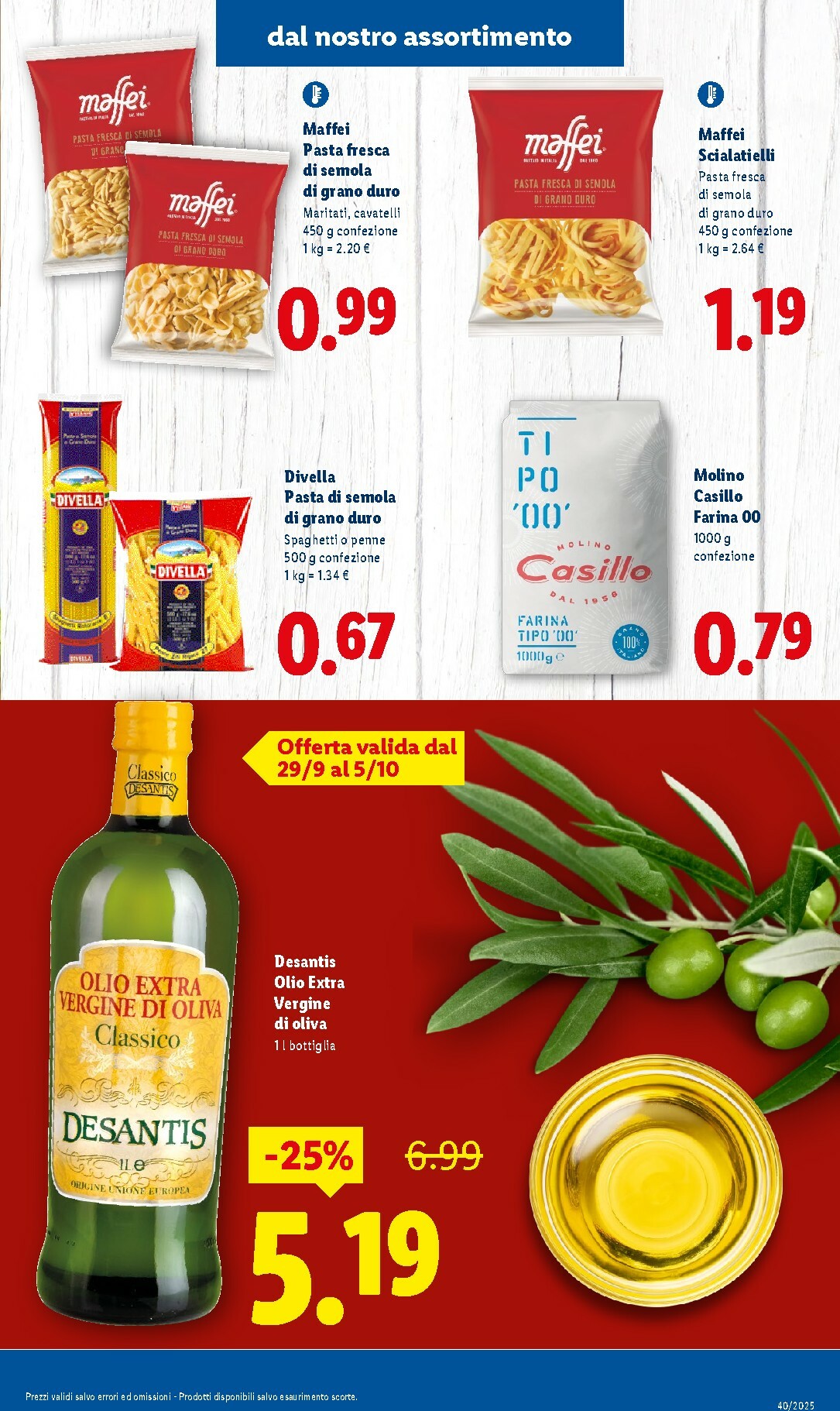 lidl - Volantino Lidl - Sapori del Sud Italia valido dal 29/09 al 05/10 - page: 5