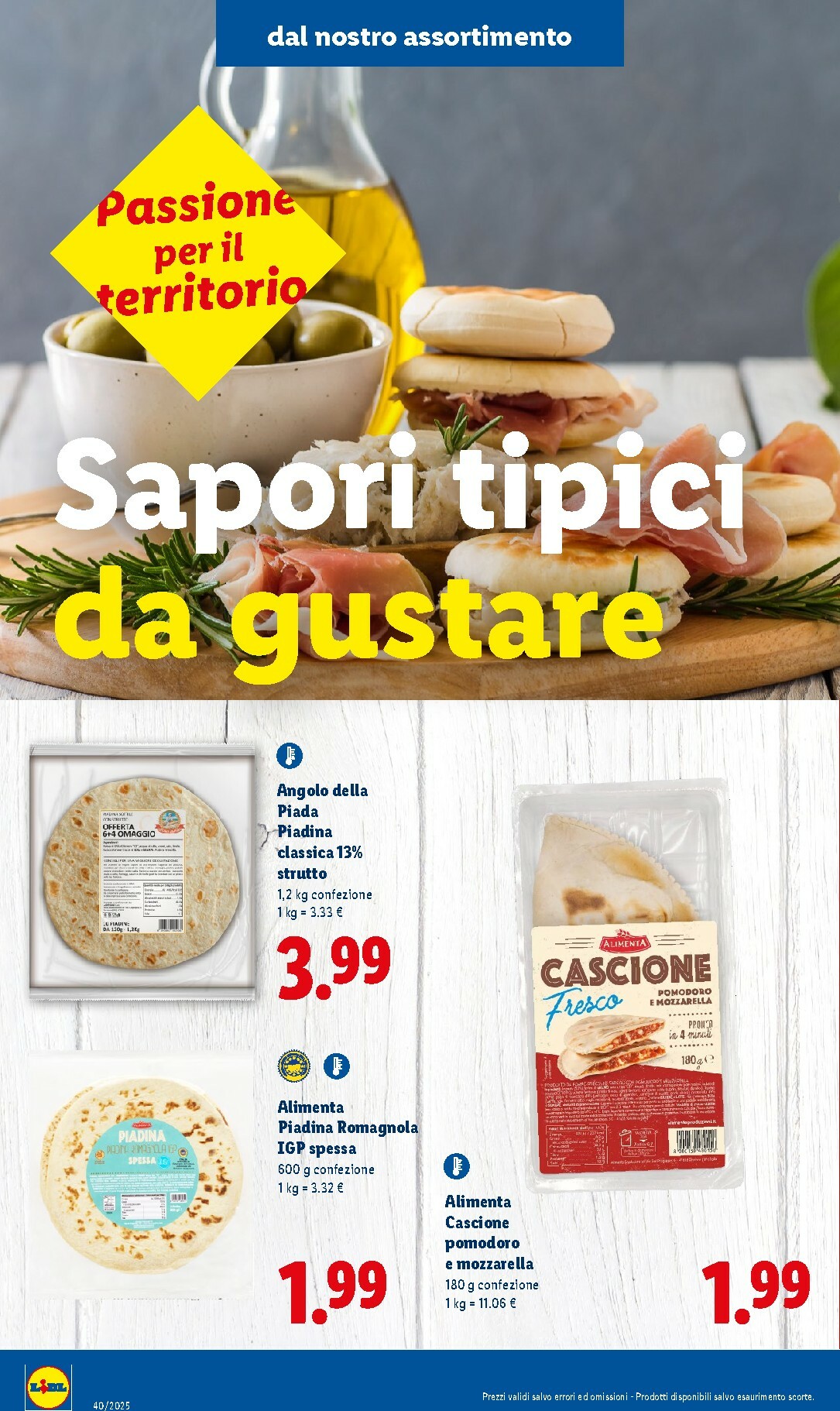 lidl - Volantino Lidl - Sapori dell'Emilia Romagna valido dal 29/09 al 05/10 - page: 2