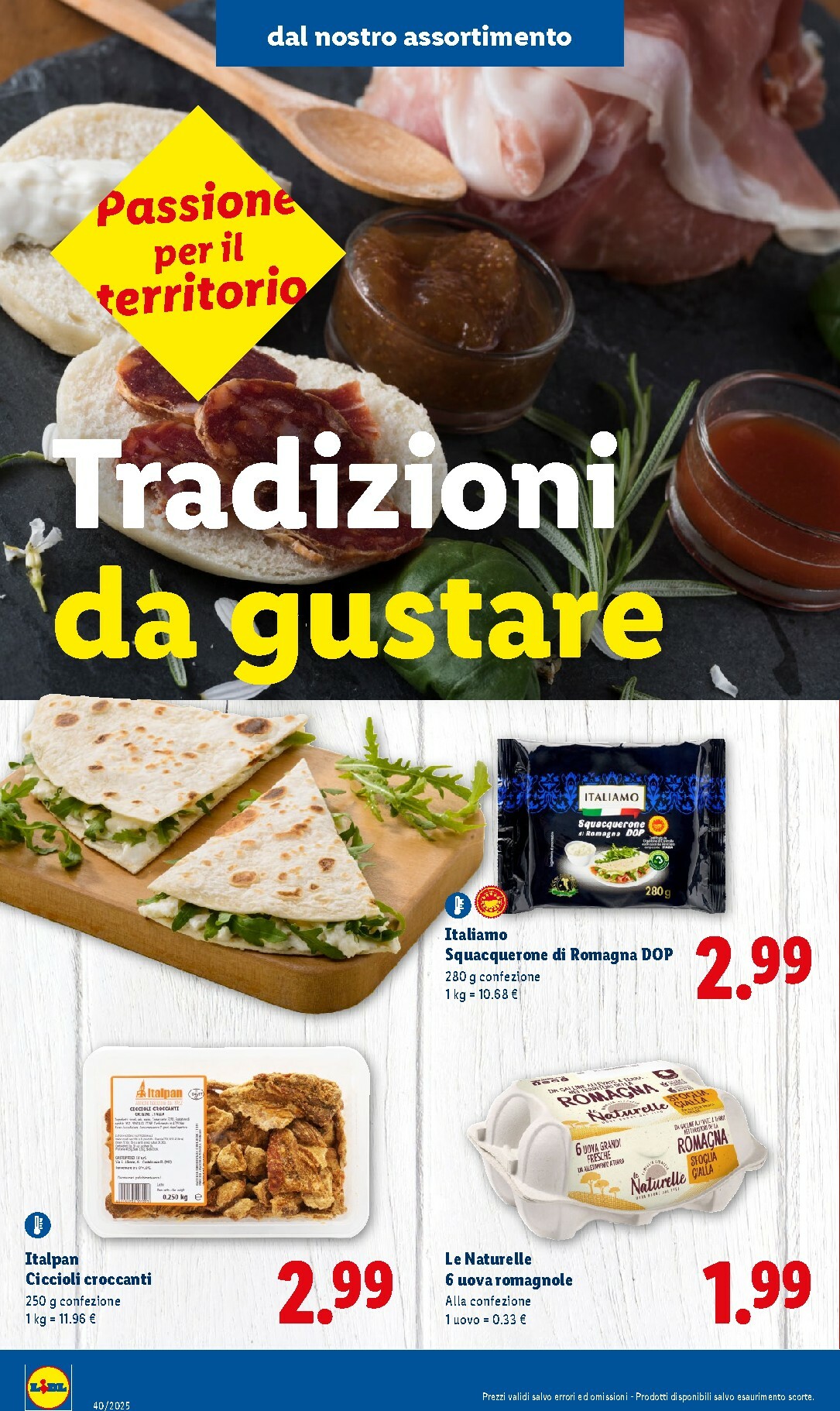 lidl - Volantino Lidl - Sapori dell'Emilia Romagna valido dal 29/09 al 05/10 - page: 4