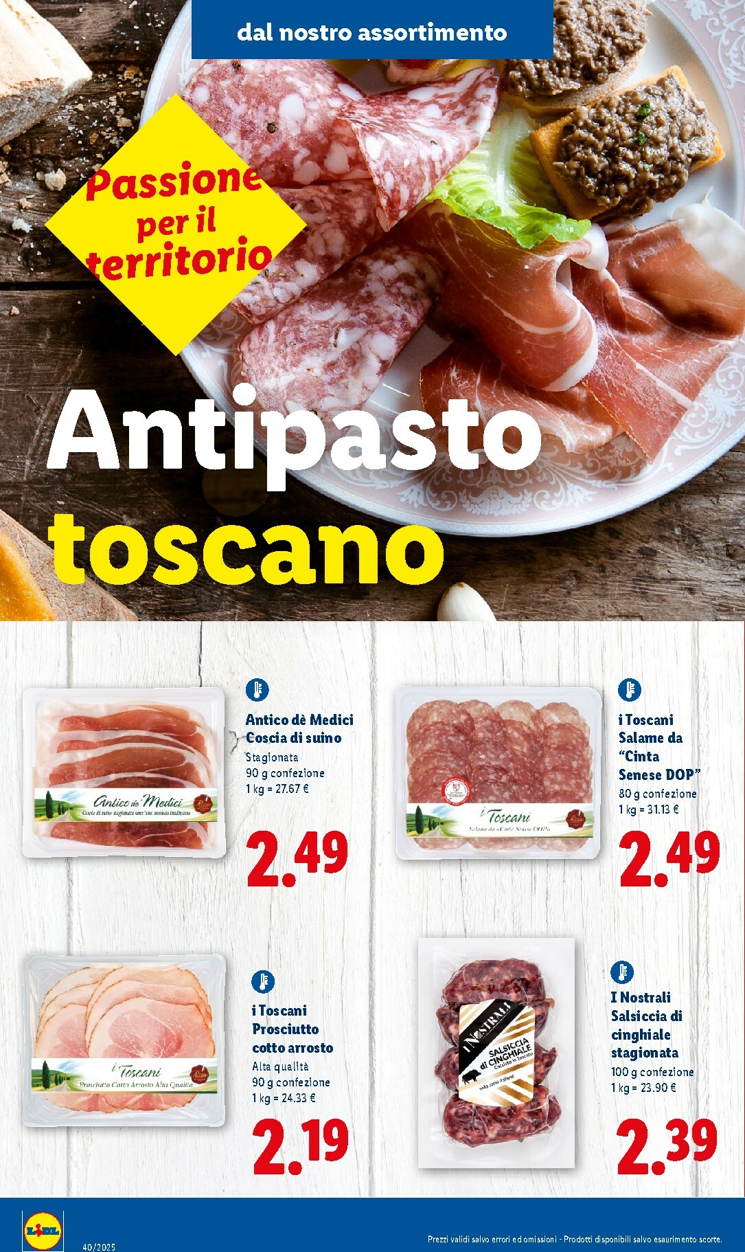 lidl - Volantino Lidl - Sapori della Toscana valido dal 29/09 al 05/10 - page: 2