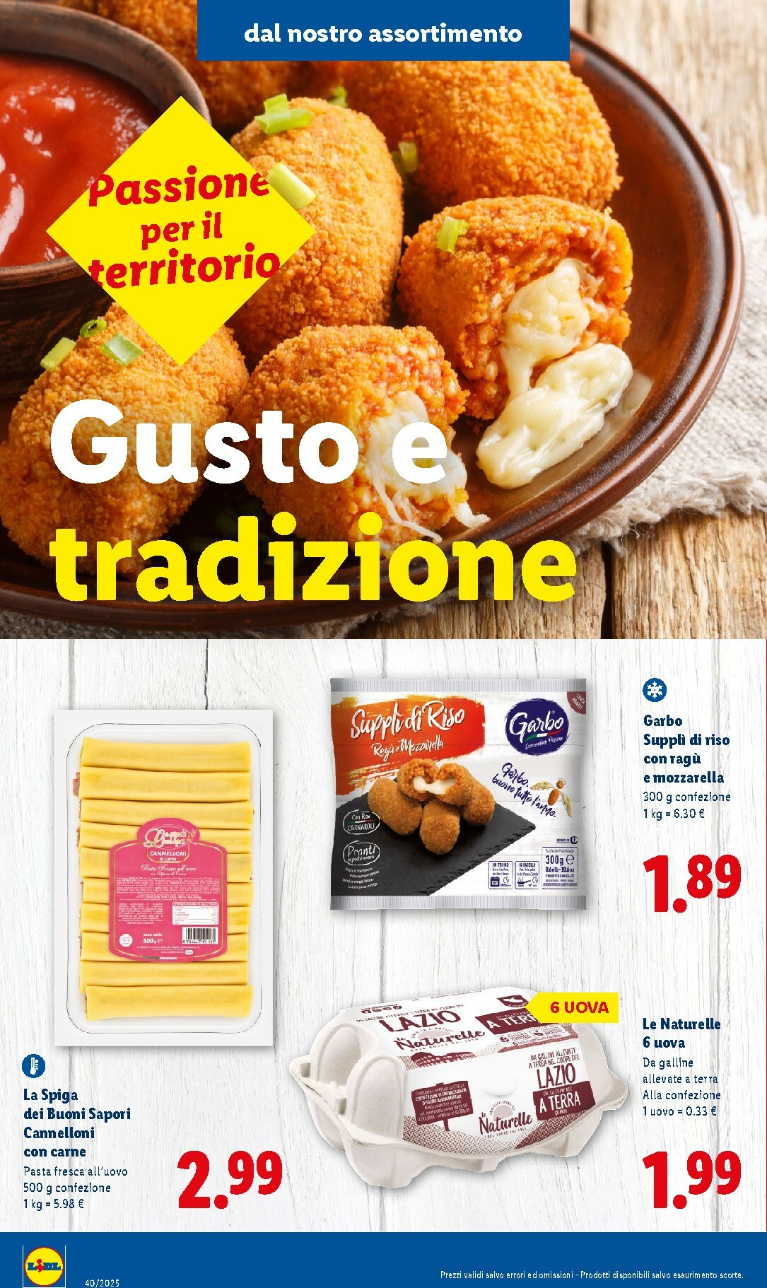 lidl - Volantino Lidl - Sapori del Centro Italia valido dal 29/09 al 05/10 - page: 4