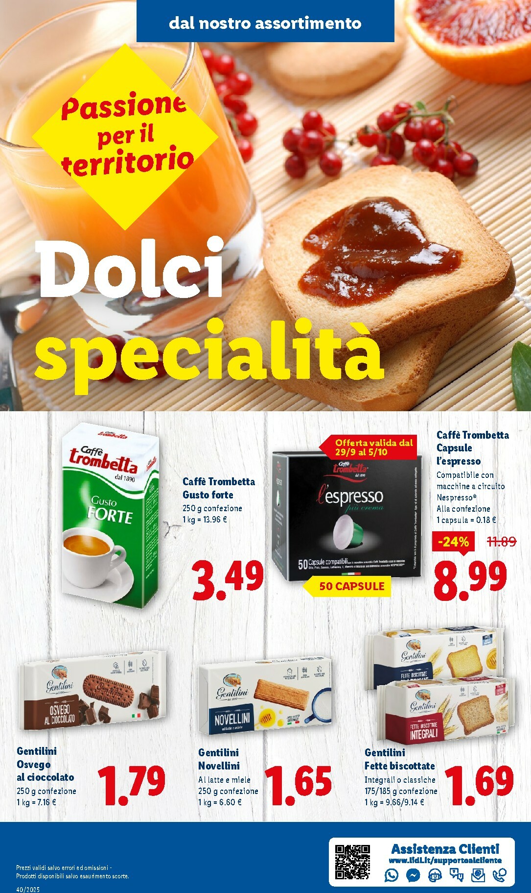 lidl - Volantino Lidl - Sapori del Centro Italia valido dal 29/09 al 05/10 - page: 6