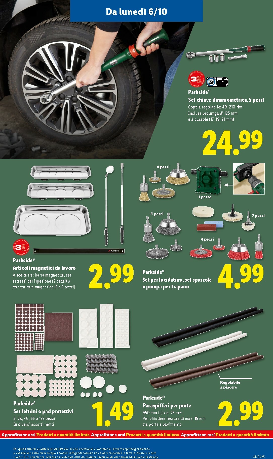 lidl - Volantino Lidl valido dal 06/10 al 12/10 - page: 41 lidl - Volantino Lidl valido dal 06/10 al 12/10 - page: 41