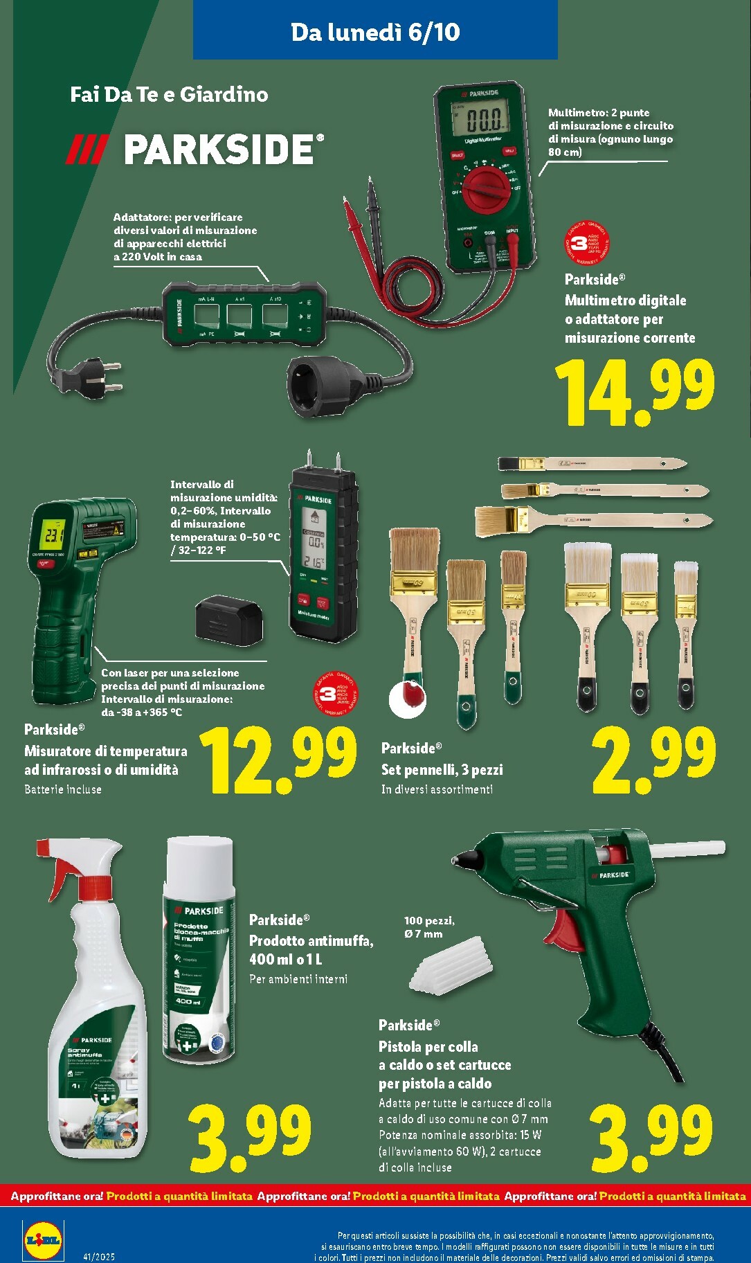 lidl - Volantino Lidl valido dal 06/10 al 12/10 - page: 40 lidl - Volantino Lidl valido dal 06/10 al 12/10 - page: 40
