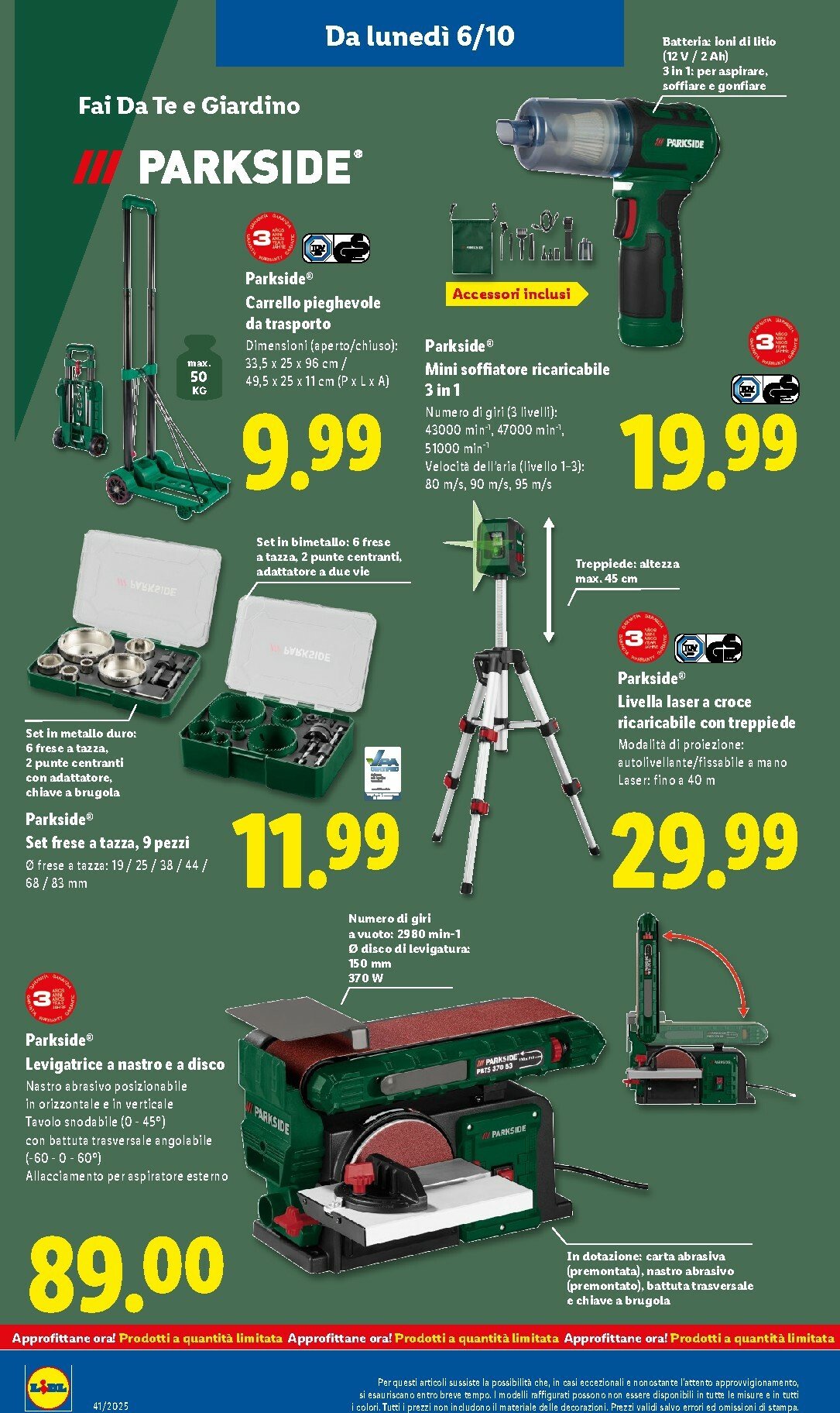 lidl - Volantino Lidl valido dal 06/10 al 12/10 - page: 38 lidl - Volantino Lidl valido dal 06/10 al 12/10 - page: 38