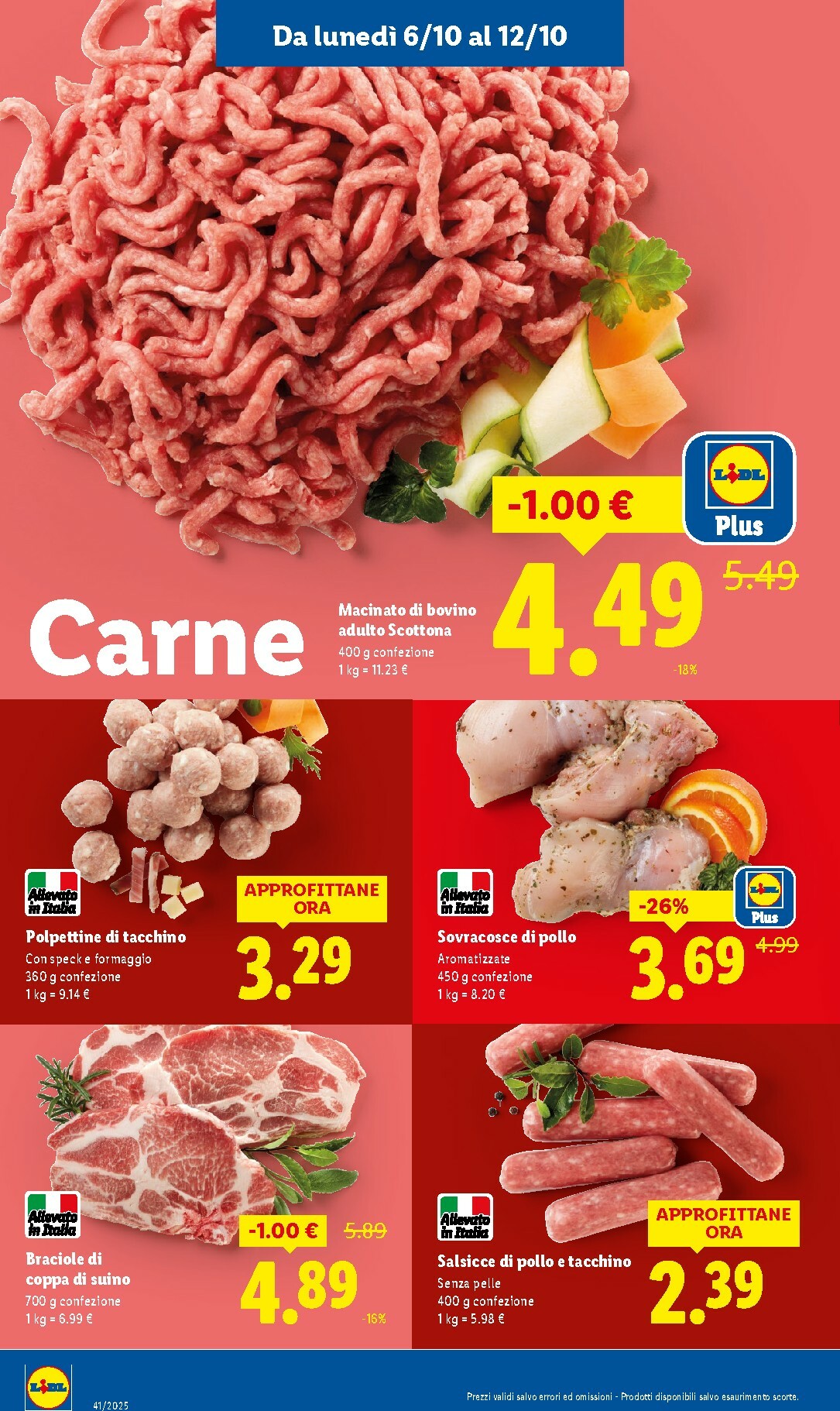 lidl - Volantino Lidl valido dal 06/10 al 12/10 - page: 4 lidl - Volantino Lidl valido dal 06/10 al 12/10 - page: 4