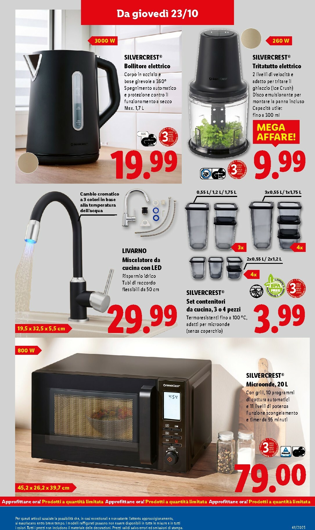 lidl - Volantino Lidl valido dal 20/10 al 26/10 - page: 43 lidl - Volantino Lidl valido dal 20/10 al 26/10 - page: 43