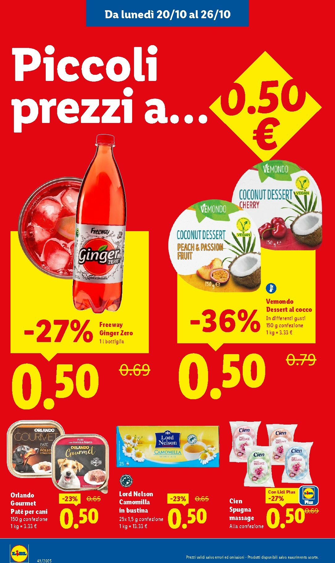 lidl - Volantino Lidl valido dal 20/10 al 26/10 - page: 6 lidl - Volantino Lidl valido dal 20/10 al 26/10 - page: 6