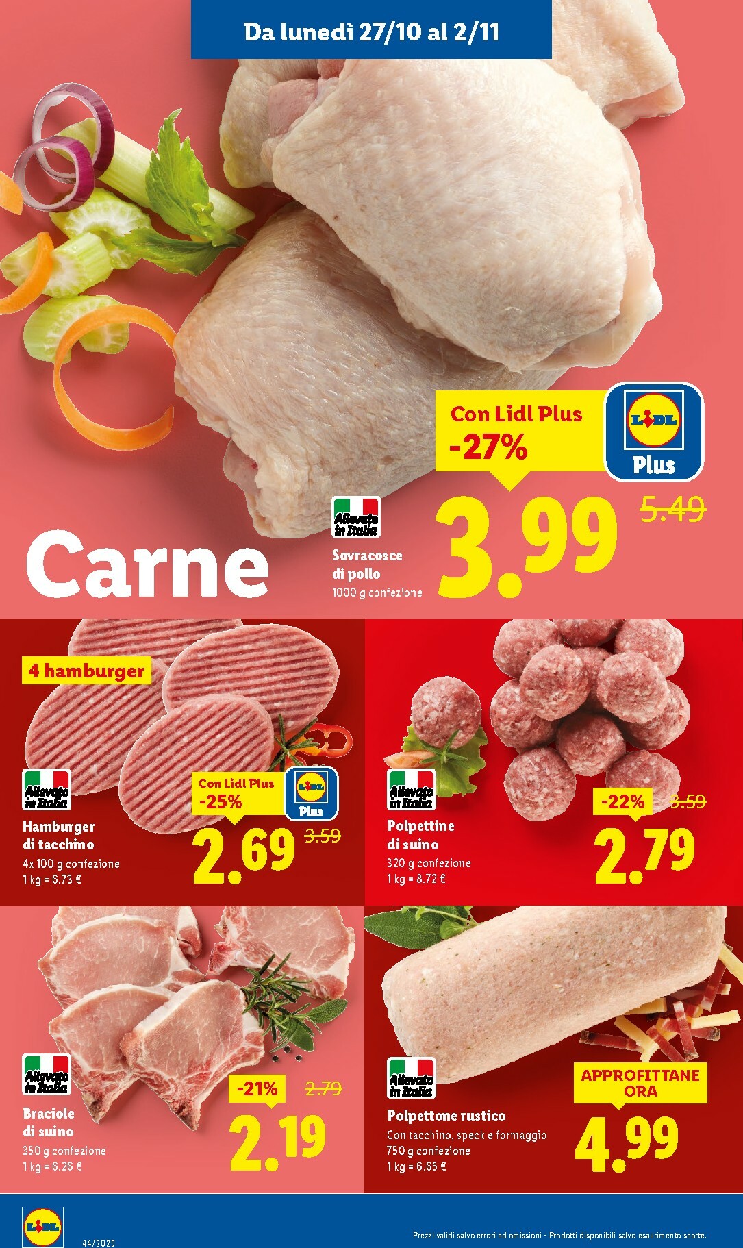 lidl - Volantino Lidl valido dal 27/10 al 02/11 - page: 4