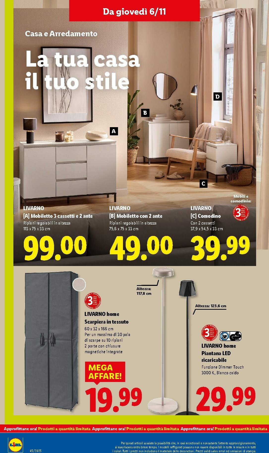 lidl - Volantino Lidl valido dal 03/11 al 09/11 - page: 44 lidl - Volantino Lidl valido dal 03/11 al 09/11 - page: 44