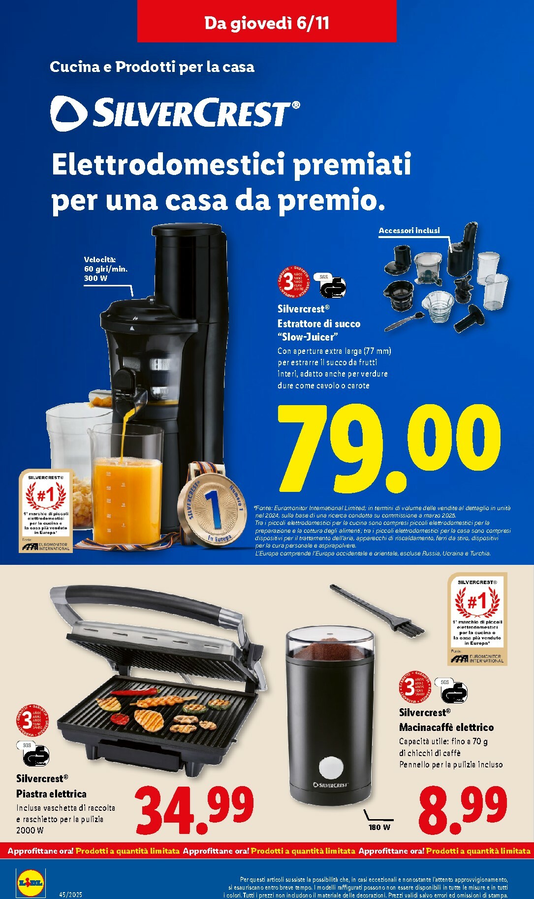 lidl - Volantino Lidl valido dal 03/11 al 09/11 - page: 46 lidl - Volantino Lidl valido dal 03/11 al 09/11 - page: 46