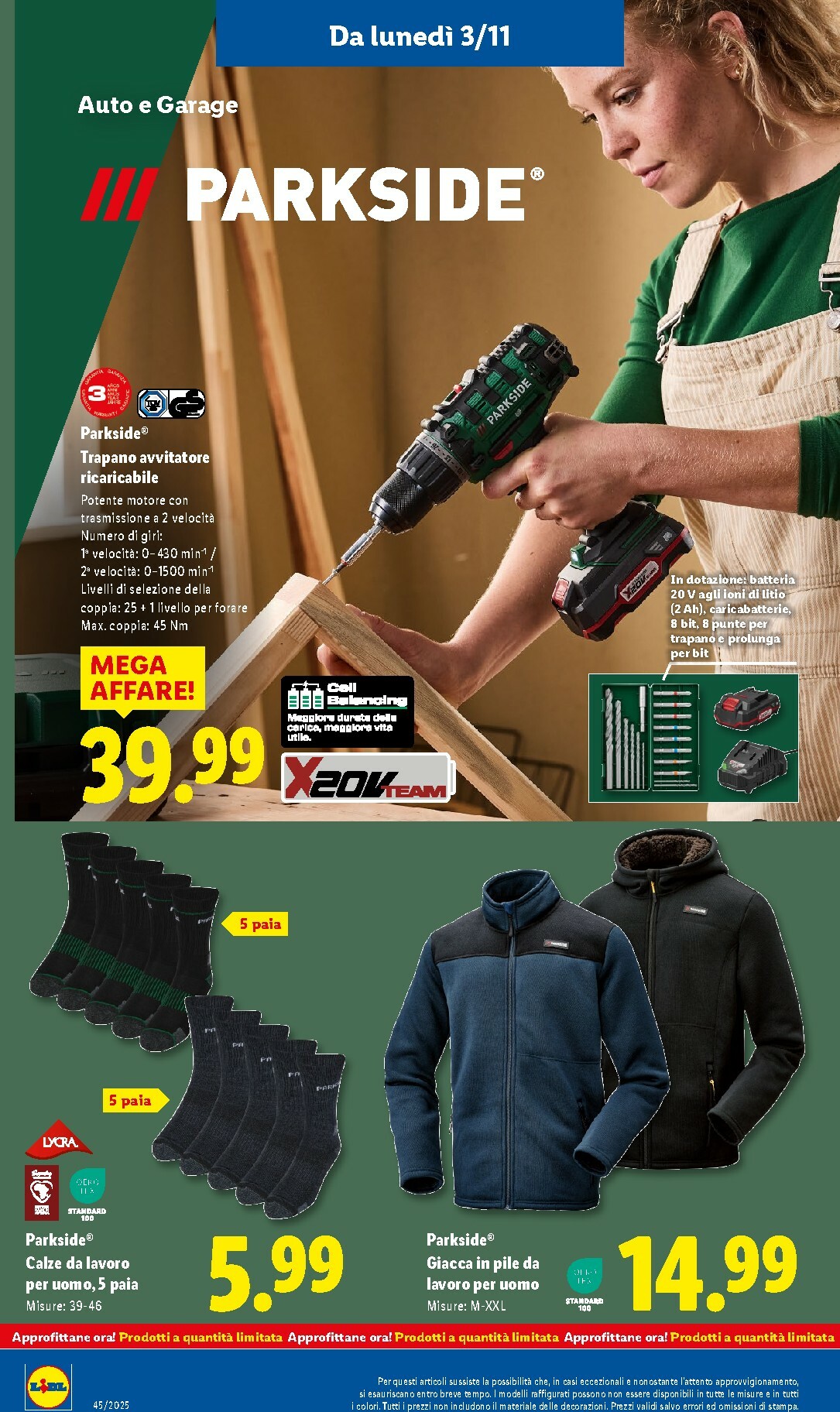 lidl - Volantino Lidl valido dal 03/11 al 09/11 - page: 32 lidl - Volantino Lidl valido dal 03/11 al 09/11 - page: 32