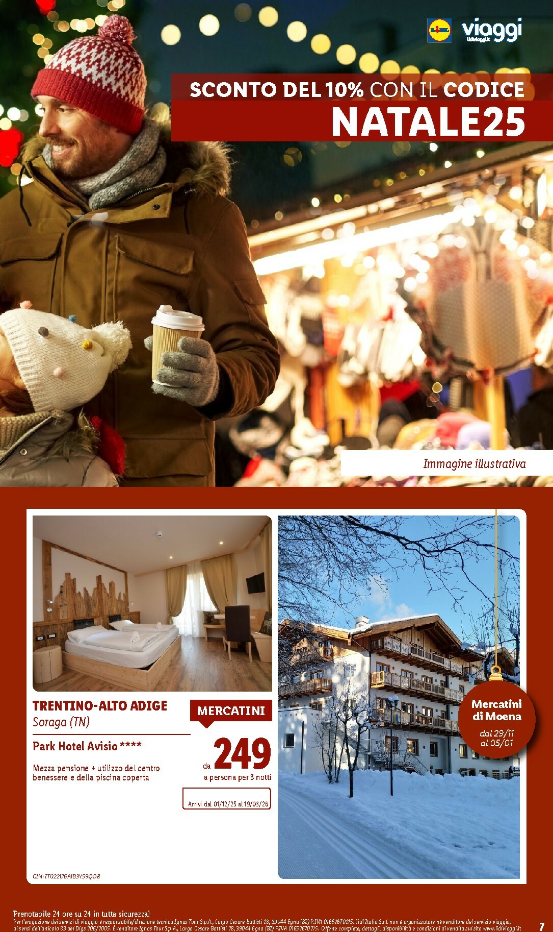 lidl - Volantino Lidl - Viaggi valido dal 06/10 al 21/12 - page: 7