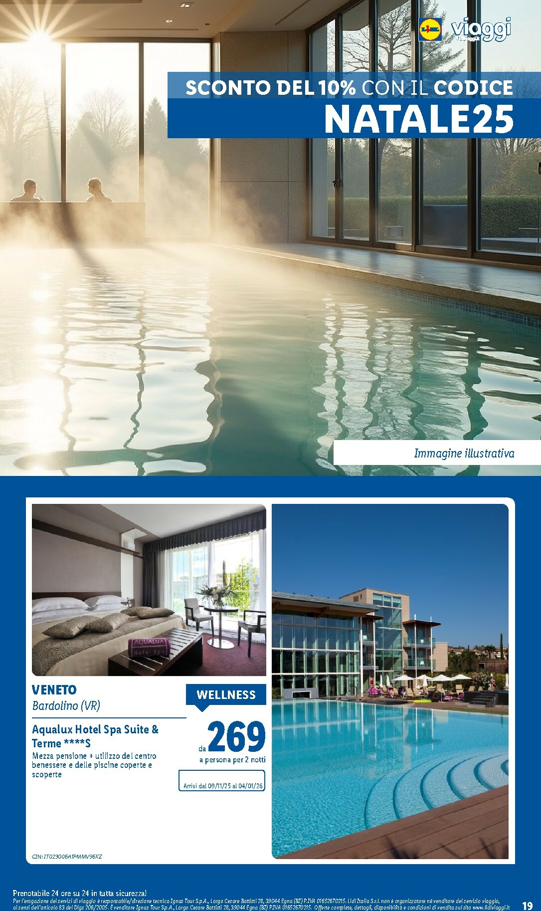 lidl - Volantino Lidl - Viaggi valido dal 06/10 al 21/12 - page: 19