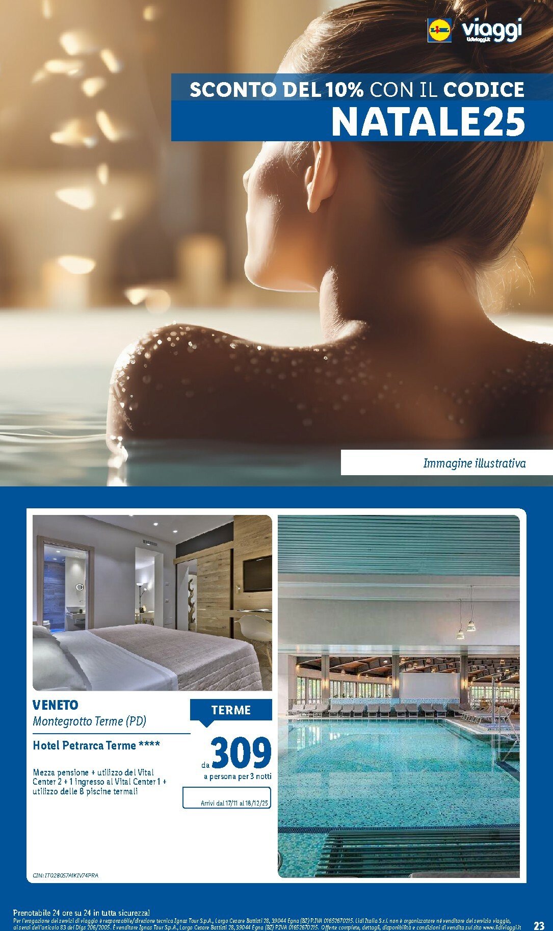 lidl - Volantino Lidl - Viaggi valido dal 06/10 al 21/12 - page: 23