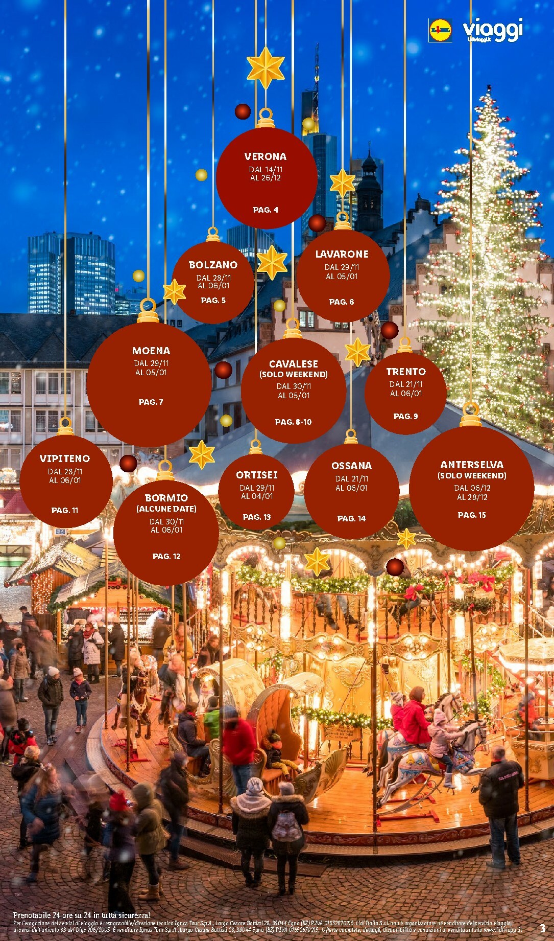 lidl - Volantino Lidl - Viaggi valido dal 06/10 al 21/12 - page: 3