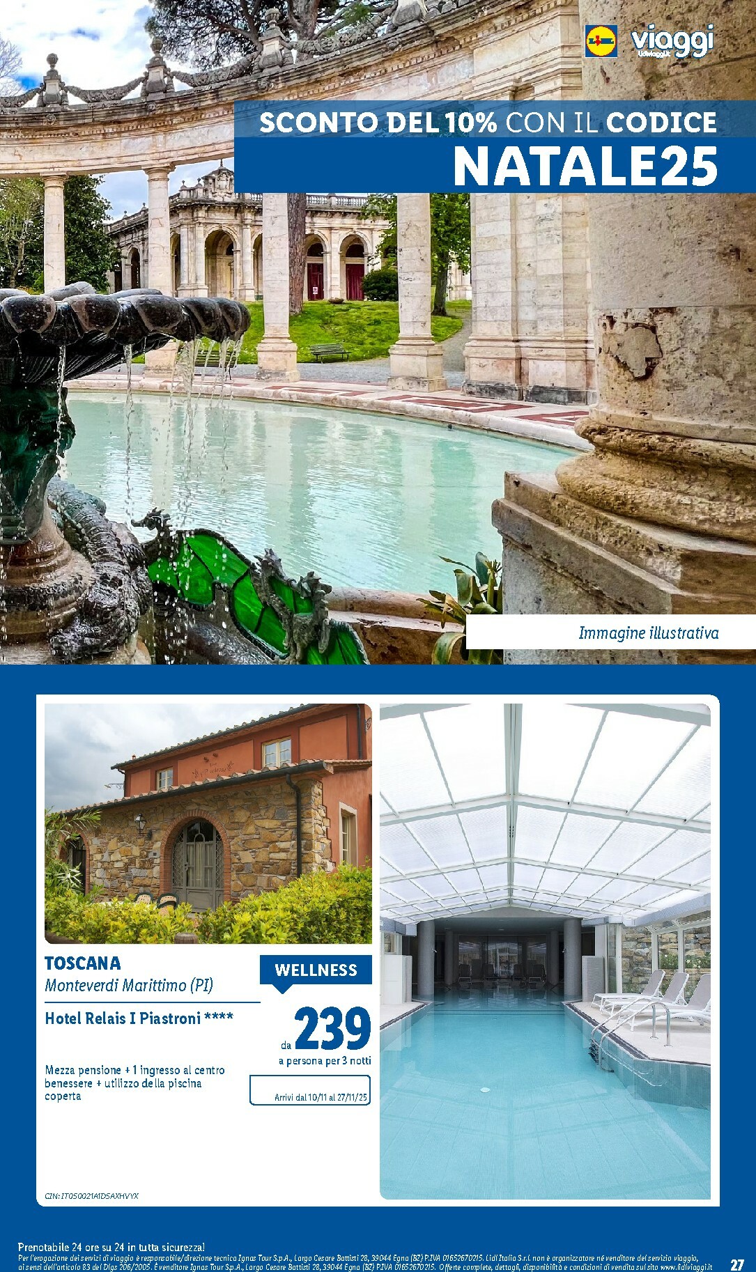 lidl - Volantino Lidl - Viaggi valido dal 06/10 al 21/12 - page: 27