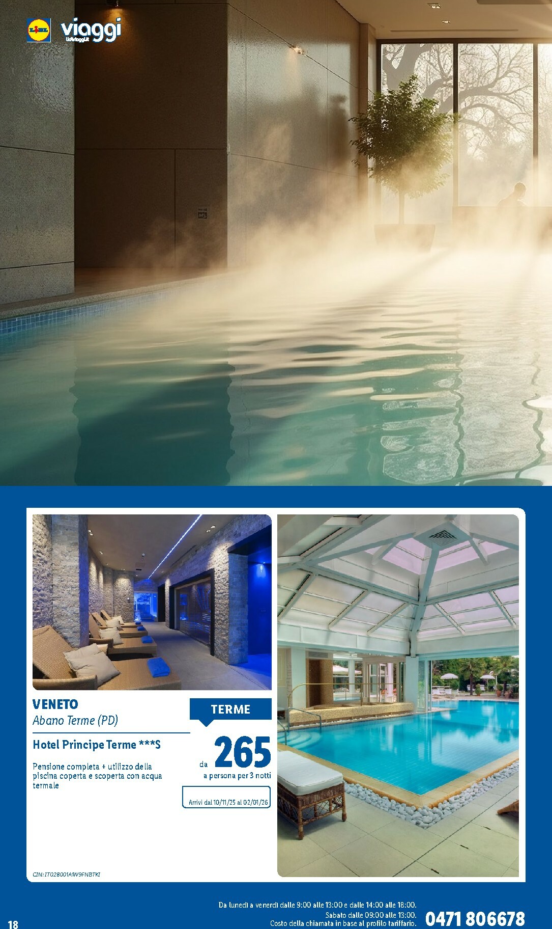 lidl - Volantino Lidl - Viaggi valido dal 06/10 al 21/12 - page: 18