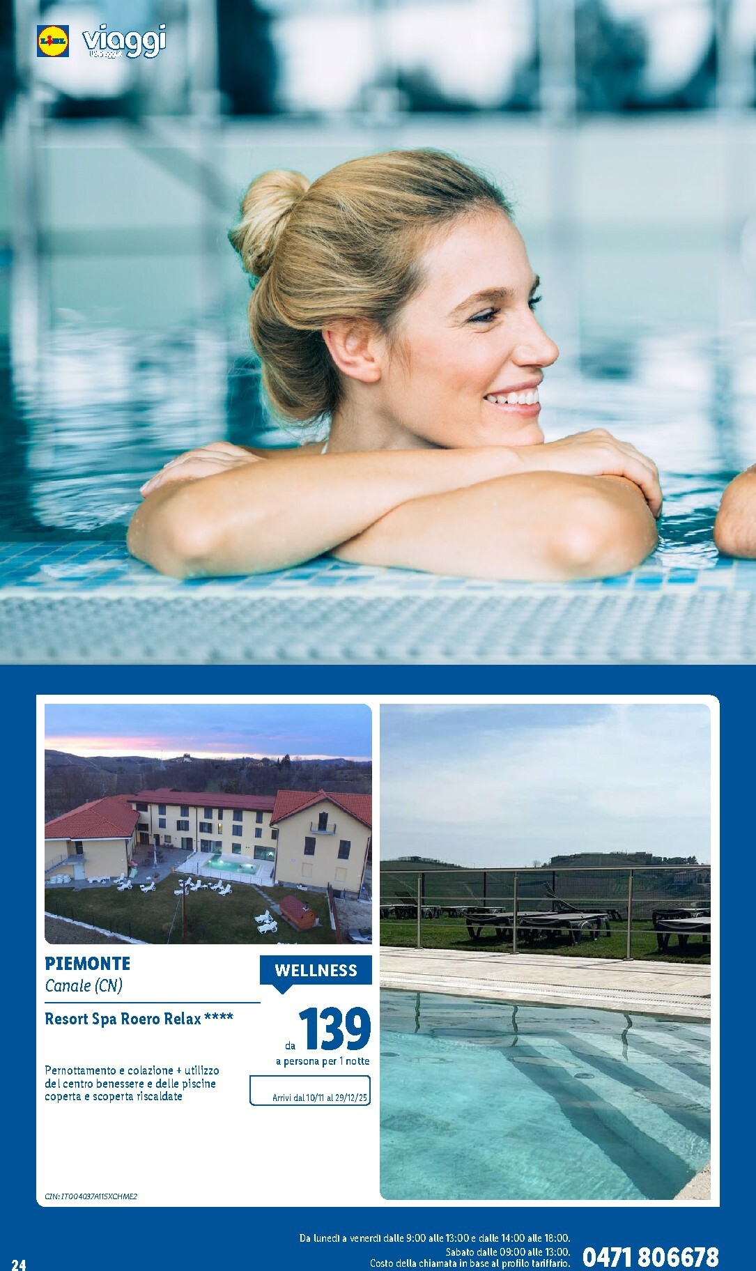 lidl - Volantino Lidl - Viaggi valido dal 06/10 al 21/12 - page: 24