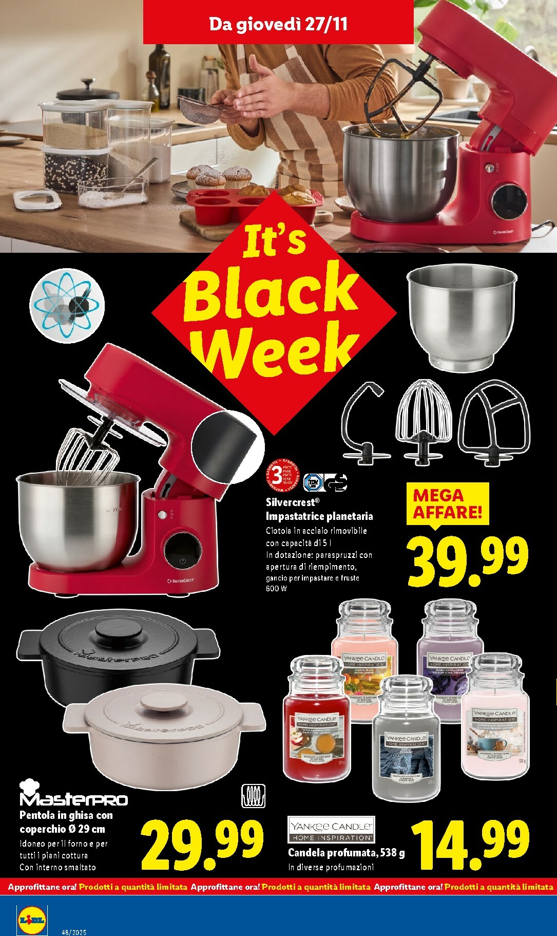 lidl - Volantino Lidl - Black Week valido dal 24/11 al 30/11 - page: 38