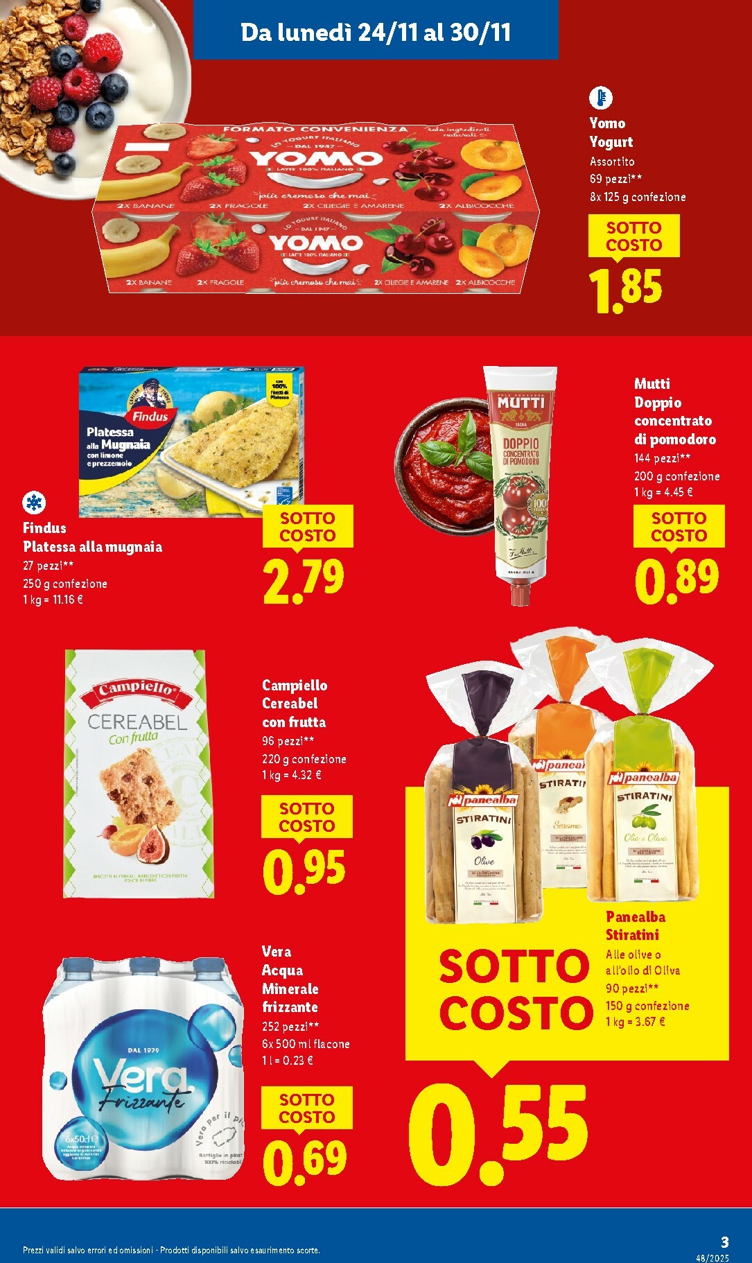 lidl - Volantino Lidl - Sottocosto valido dal 24/11 al 30/11 - page: 3