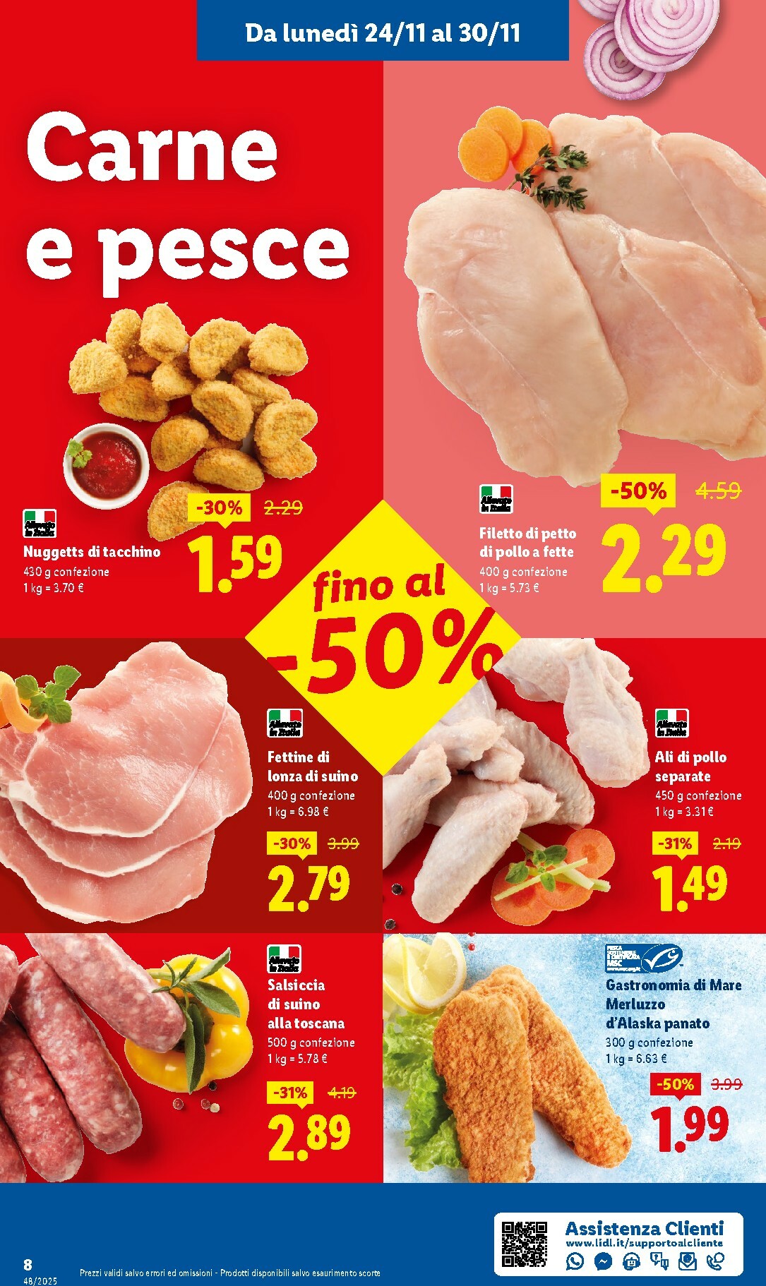 lidl - Volantino Lidl - Sottocosto valido dal 24/11 al 30/11 - page: 8