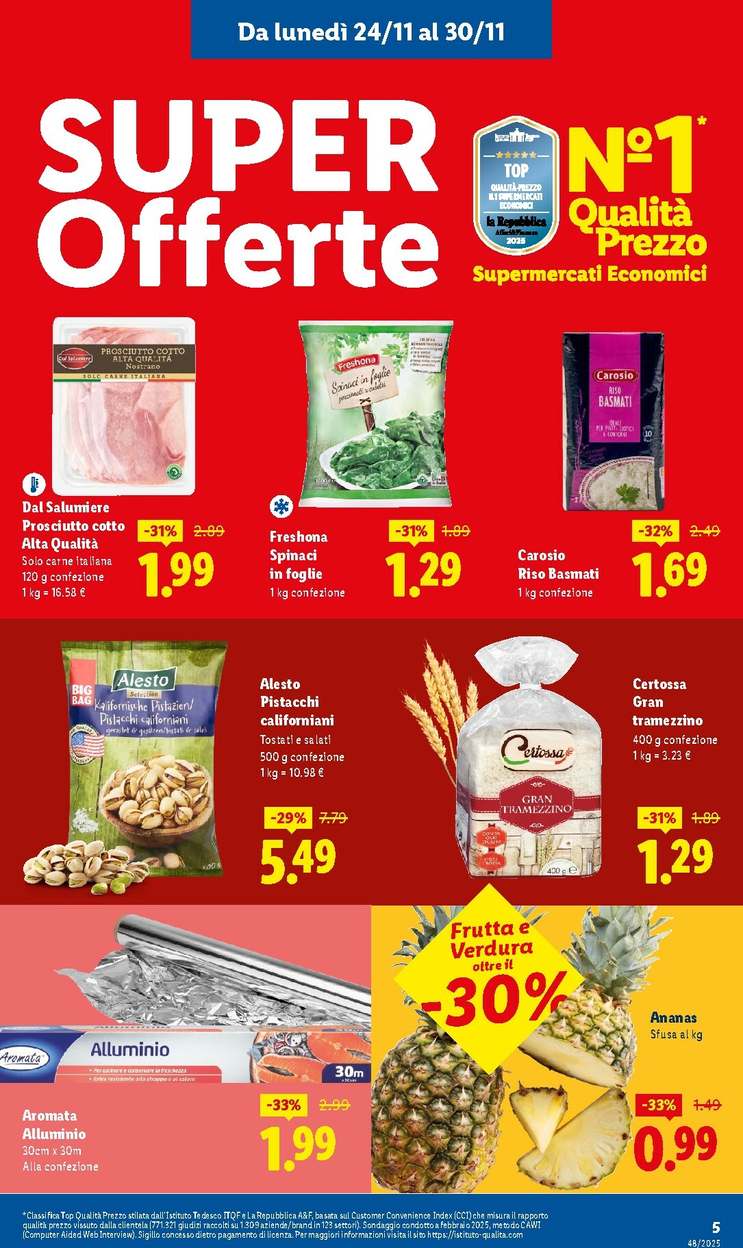 lidl - Volantino Lidl - Sottocosto valido dal 24/11 al 30/11 - page: 5