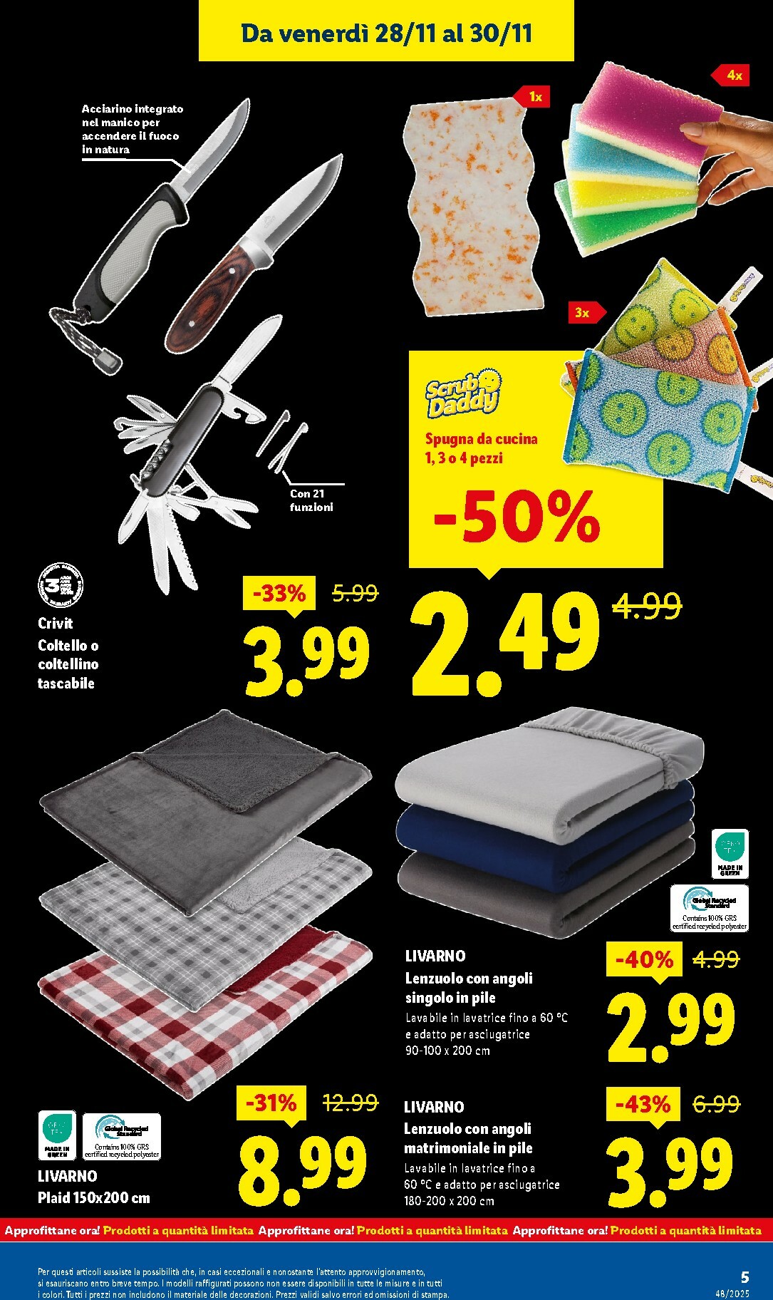 lidl - Volantino Lidl - Black Friday valido dal 28/11 al 30/11 - page: 5