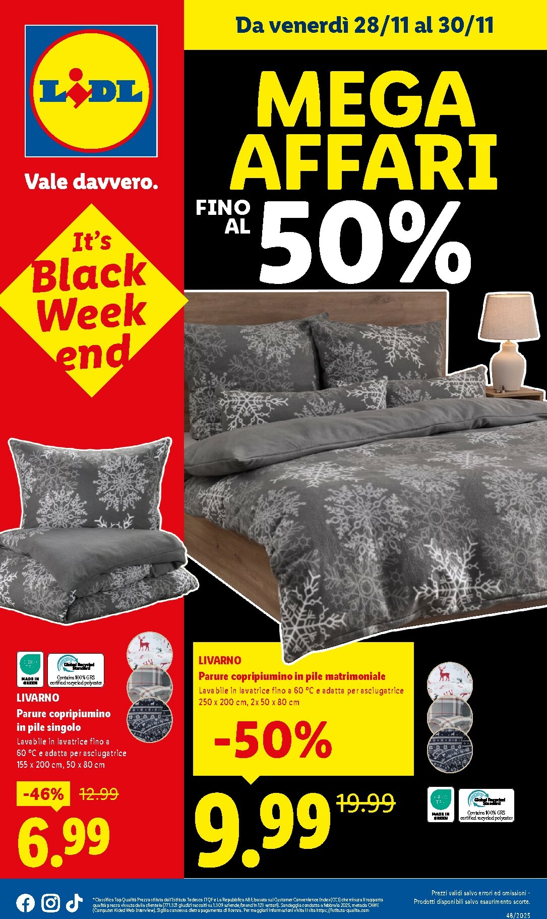 lidl - Volantino Lidl - Black Friday valido dal 28/11 al 30/11