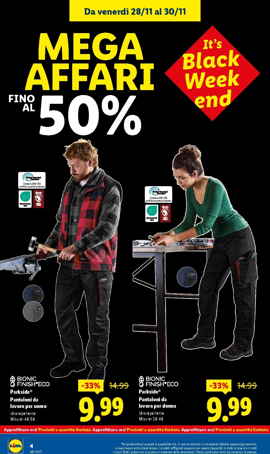 lidl - Volantino Lidl - Black Friday valido dal 28/11 al 30/11 - page: 4
