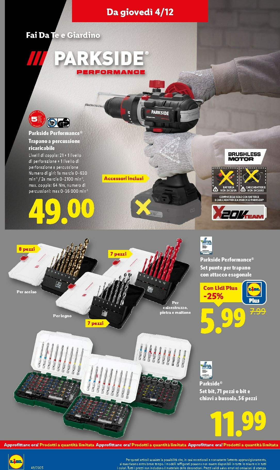 lidl - Volantino Lidl valido dal 01/12 al 07/12 - page: 56