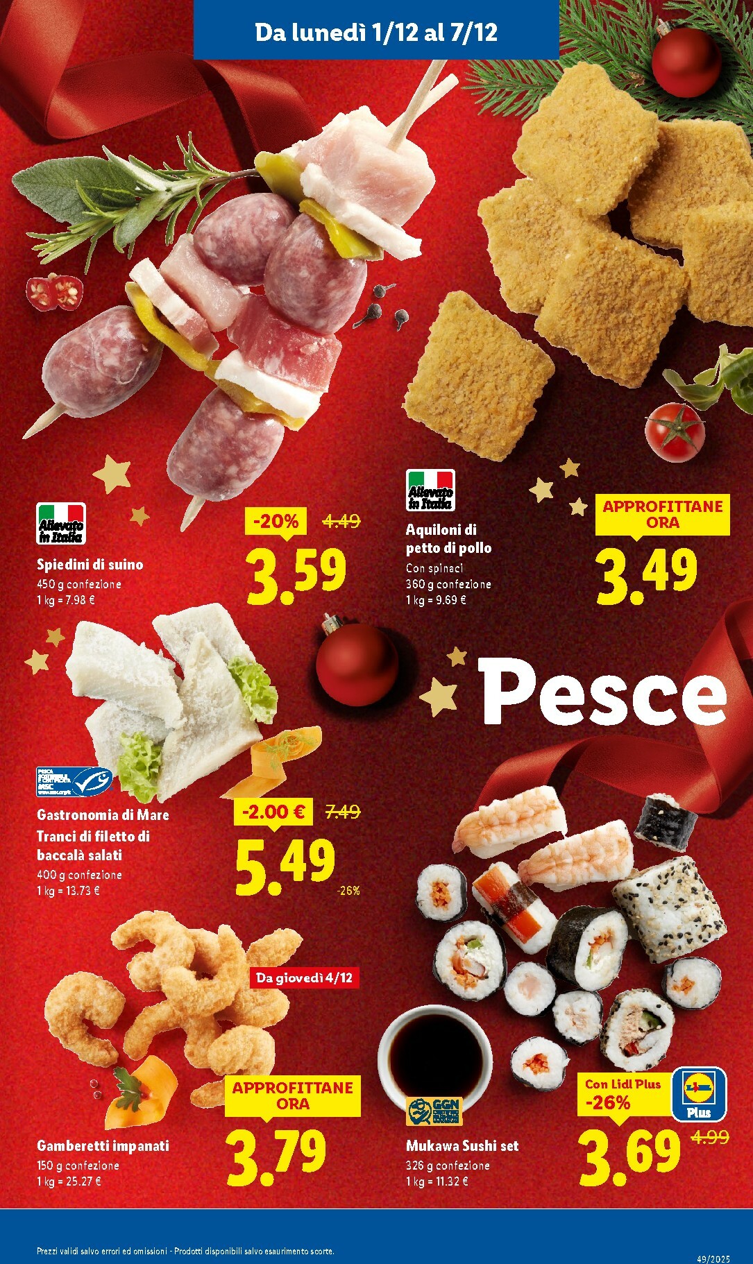 lidl - Volantino Lidl valido dal 01/12 al 07/12 - page: 5