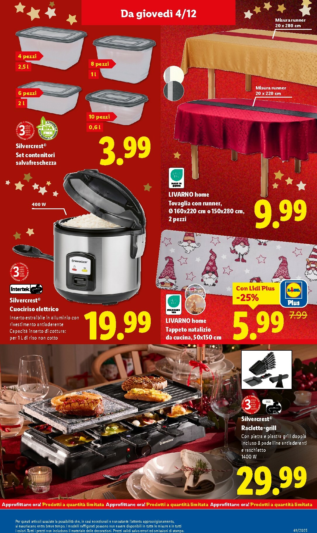 lidl - Volantino Lidl valido dal 01/12 al 07/12 - page: 49