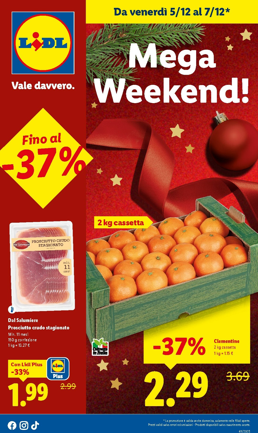lidl - Volantino Lidl valido dal 05/12 al 07/12