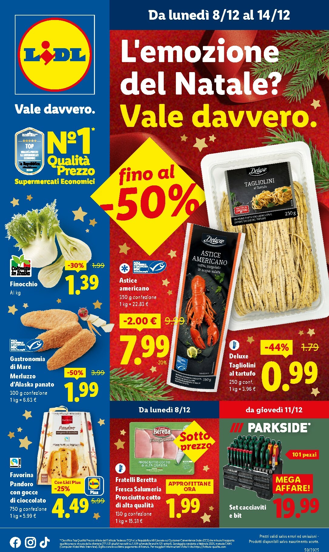lidl - Volantino Lidl valido dal 08/12 al 14/12