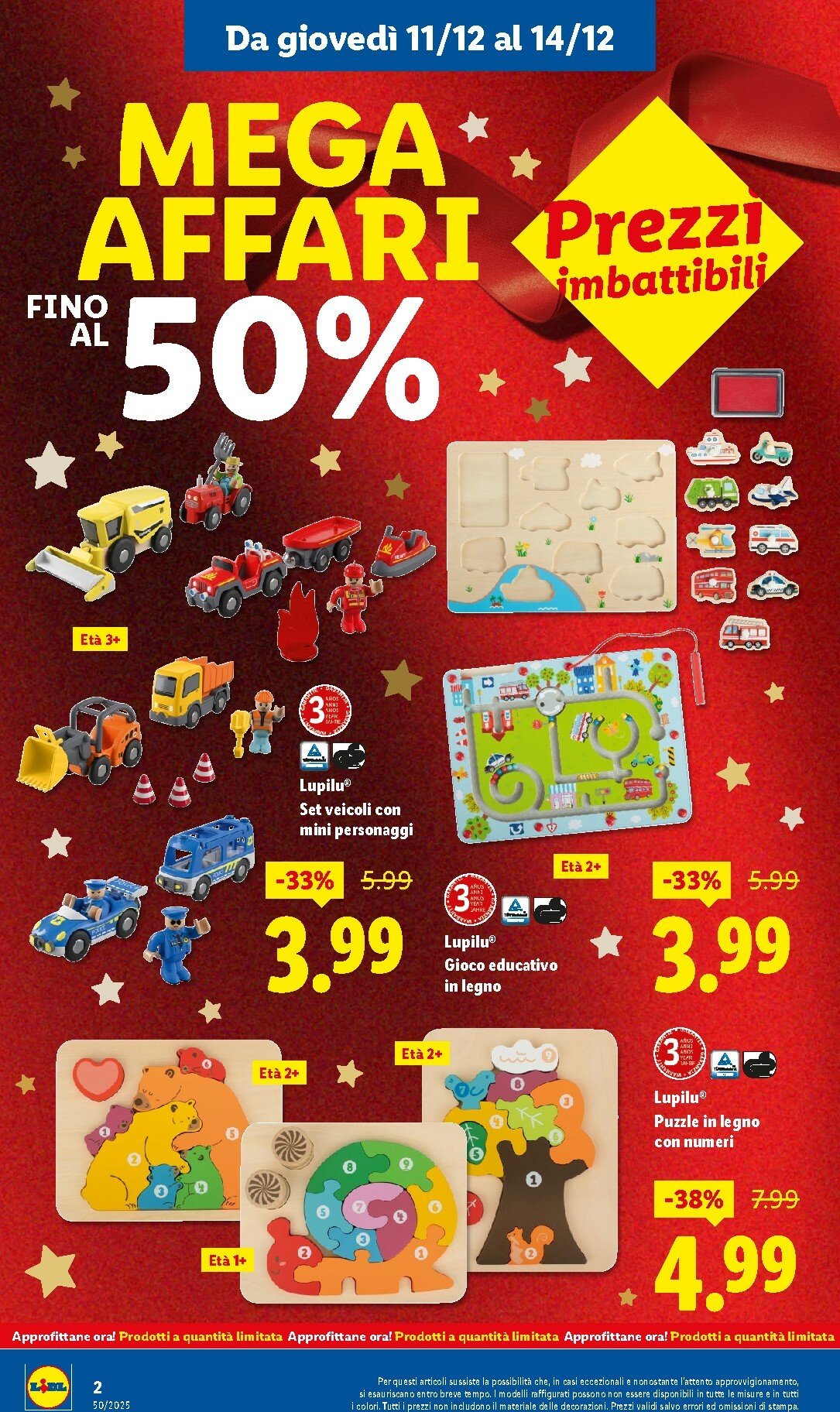 lidl - Volantino Lidl - Mega Affari valido dal 11/12 al 14/12 - page: 2