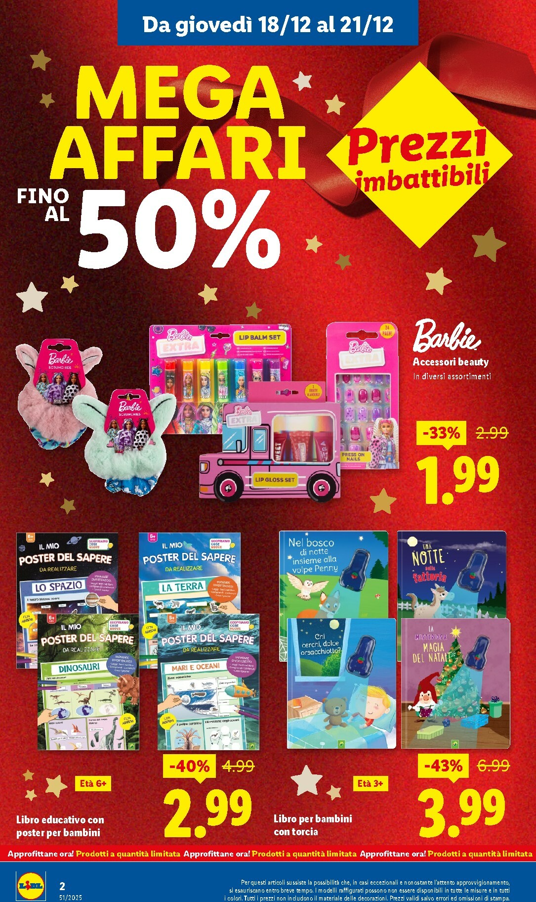 lidl - Volantino Lidl - Mega Affari valido dal 18/12 al 21/12 - page: 2