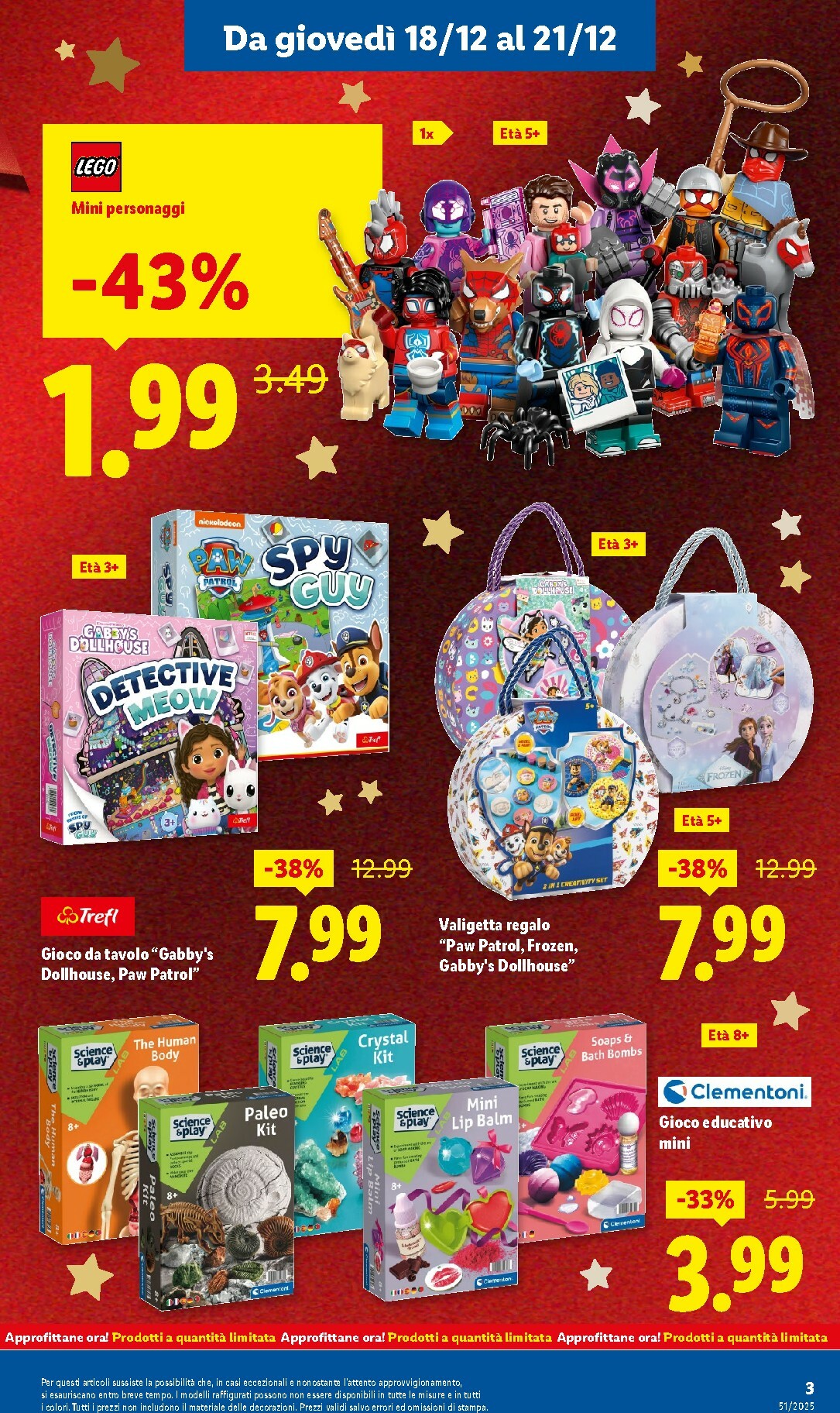 lidl - Volantino Lidl - Mega Affari valido dal 18/12 al 21/12 - page: 3